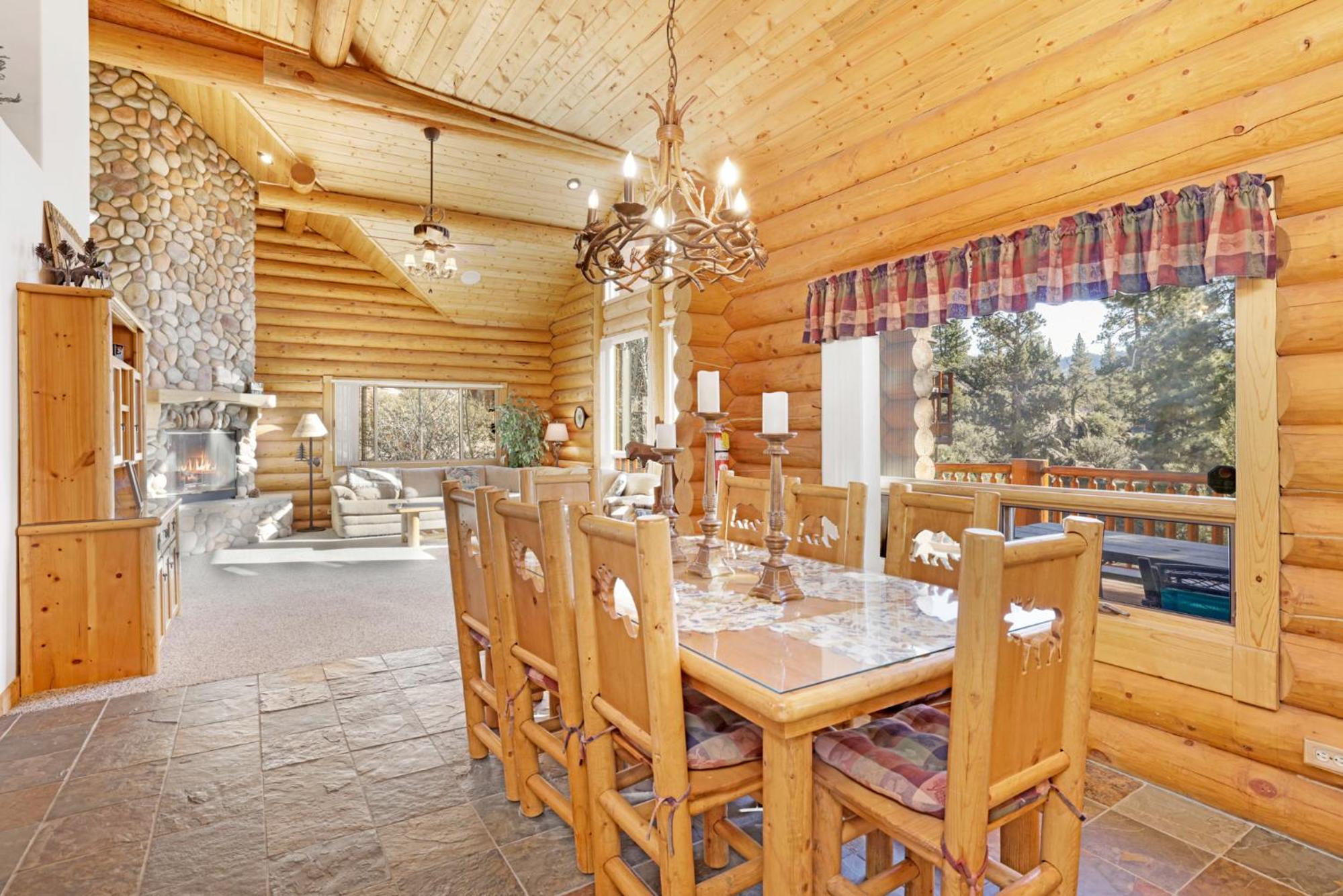 Castle crag log cabin #2392