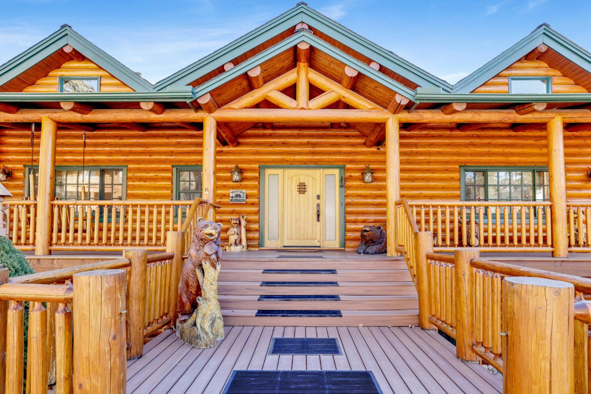 Castle crag log cabin #2392