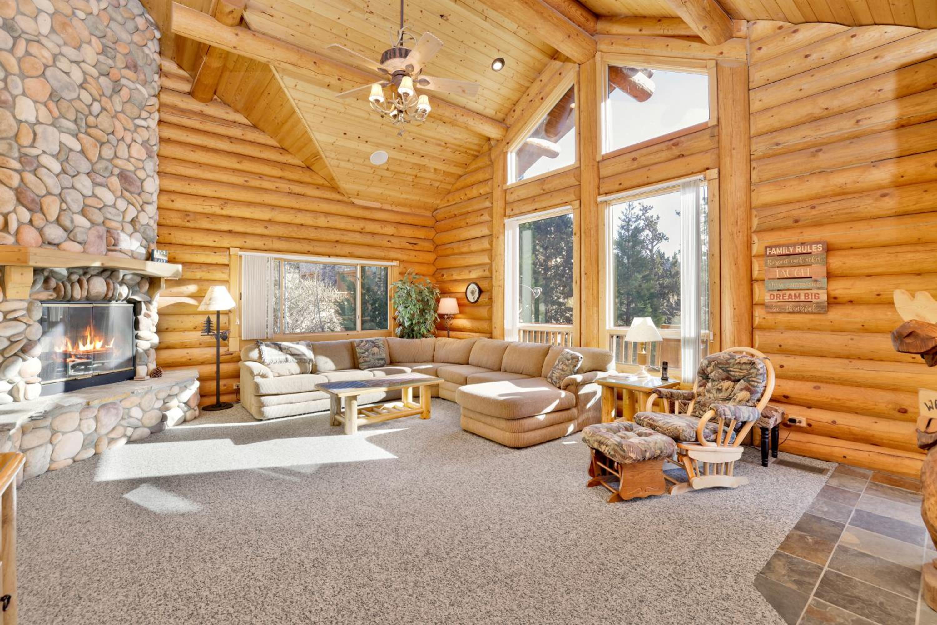 Castle crag log cabin #2392