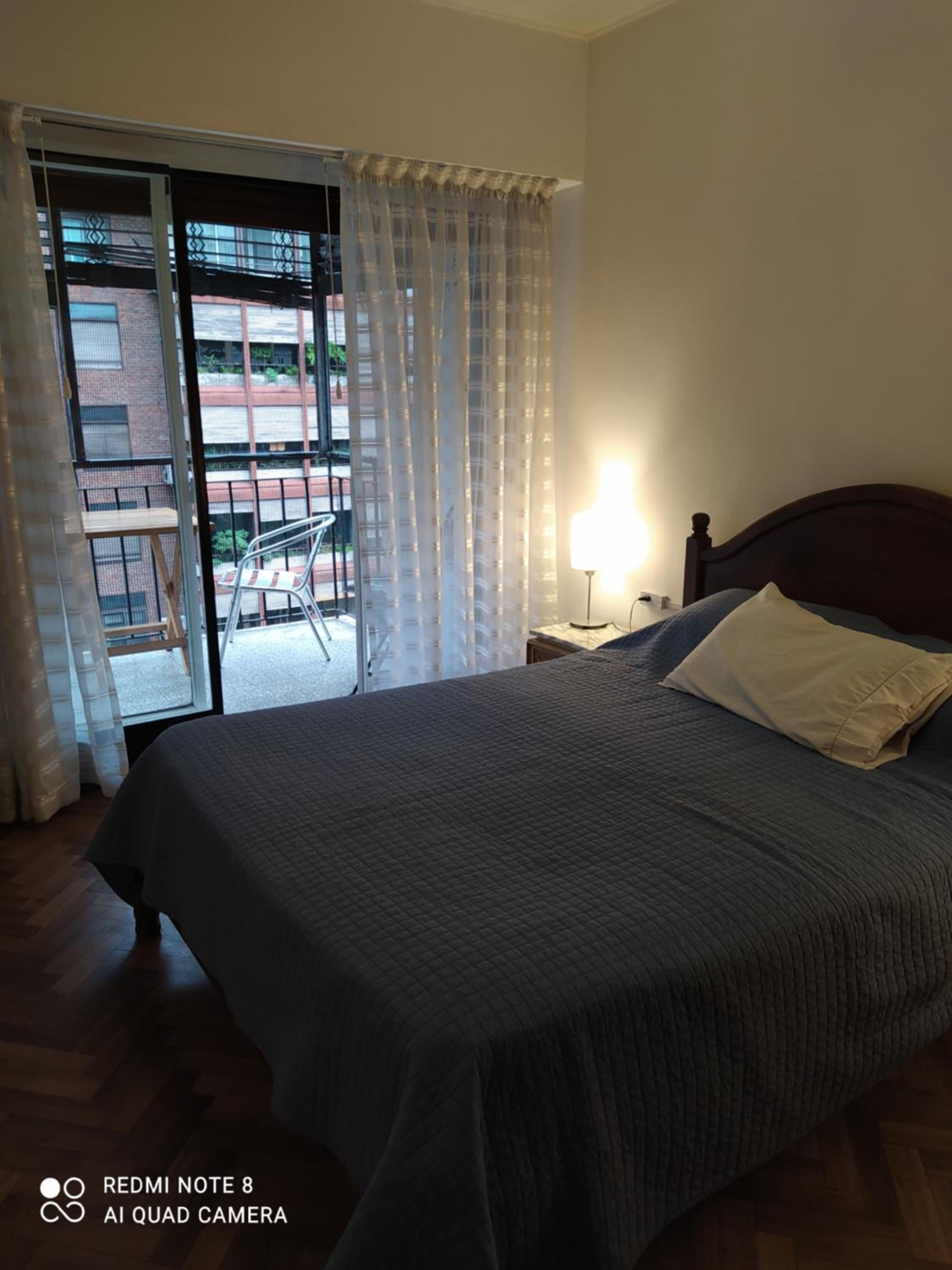 Departamento con balcón en Alto Palermo