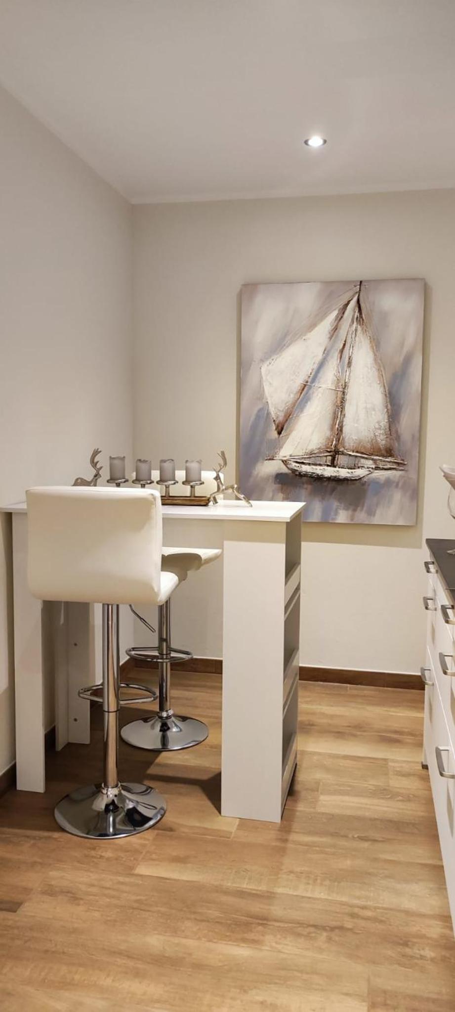 2 Zi Sonnenwohnung mit Luxusküche in der Maritim Residenz Bellevue an der Ostsee in Kiel City