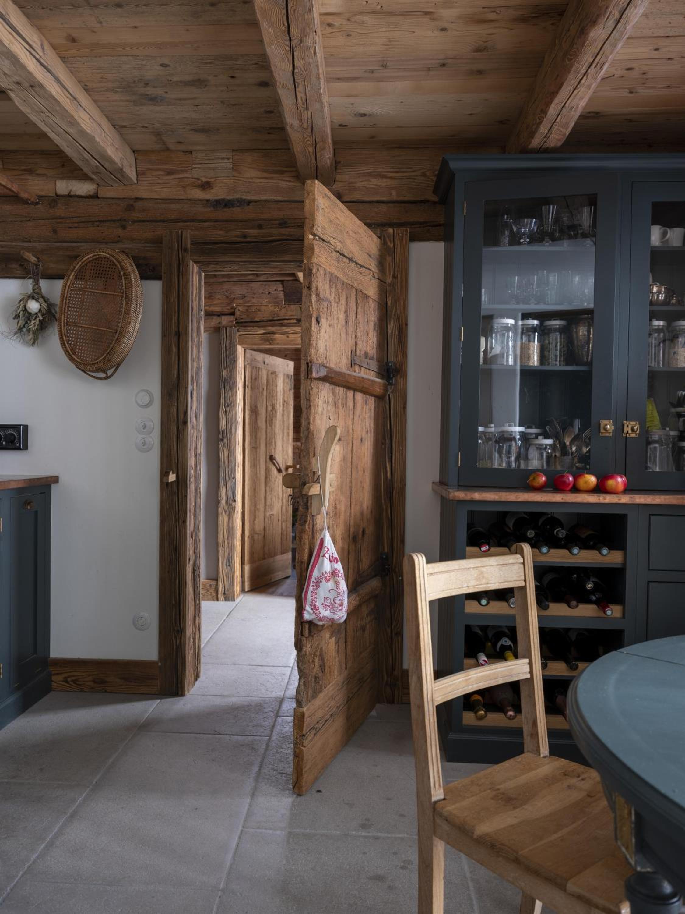 Green Chalet from Centuries ago