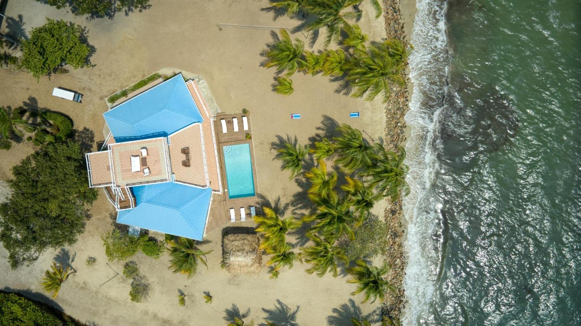 Dolphin Beach - Private Oceanfront 4-Bed Villa wPool on Huge Lot