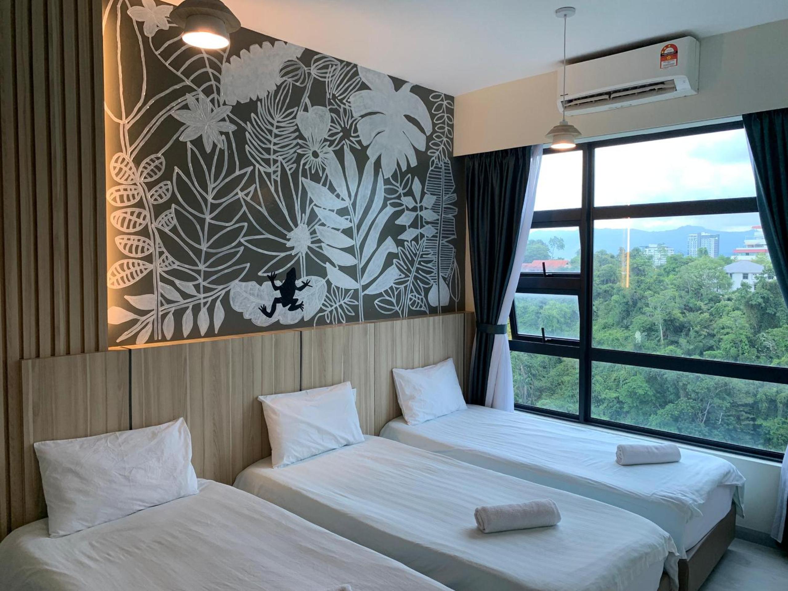 Jesselton Quay 高楼景 3分钟到Gaya街 码头步行五分钟 交通吃喝都方便 Jesselton Quay High-Floor 3min to Gaya Street 5min walk to Jesselton Point photo 5