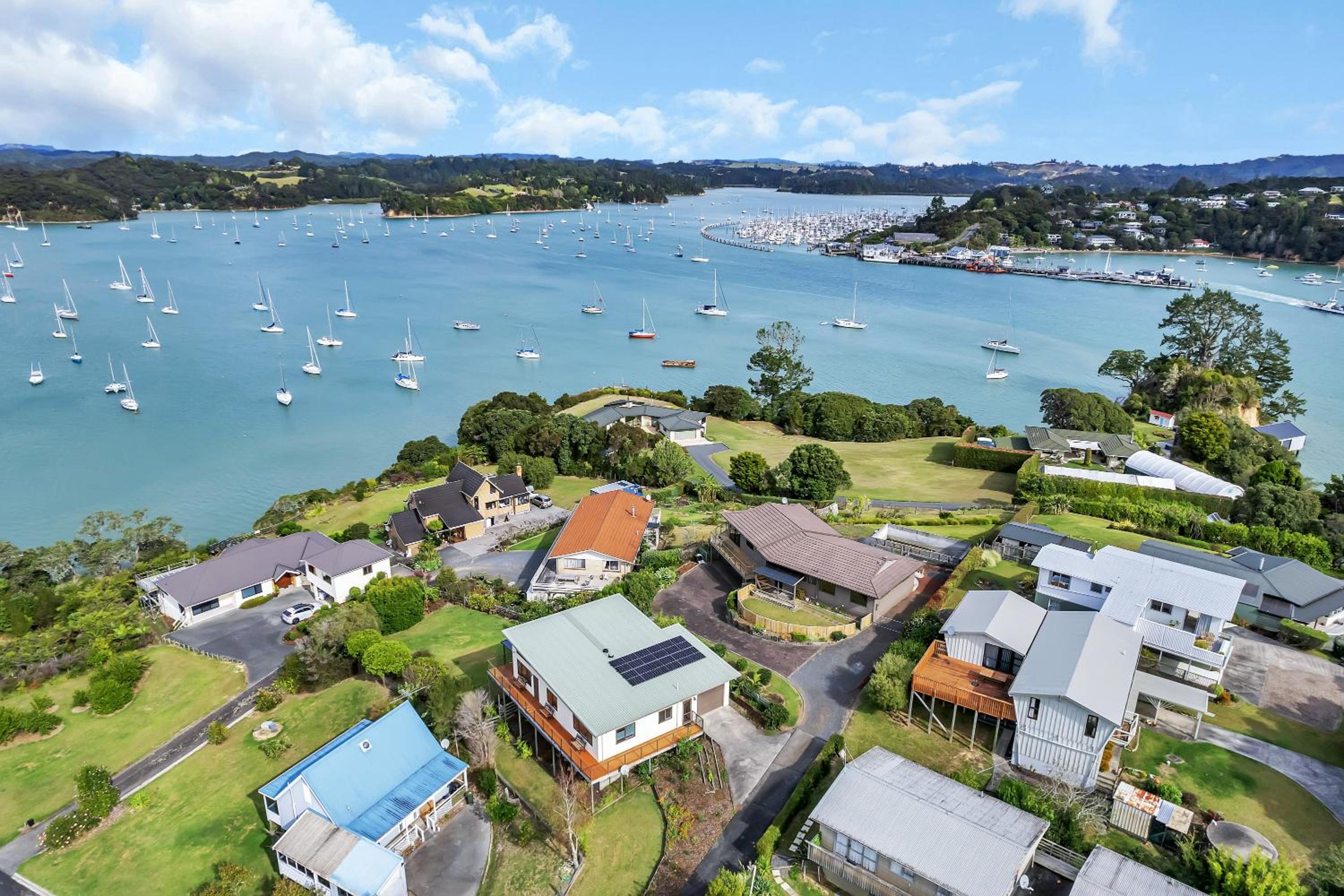 Seascape Sanctuary - Okiato Holiday Home view 2