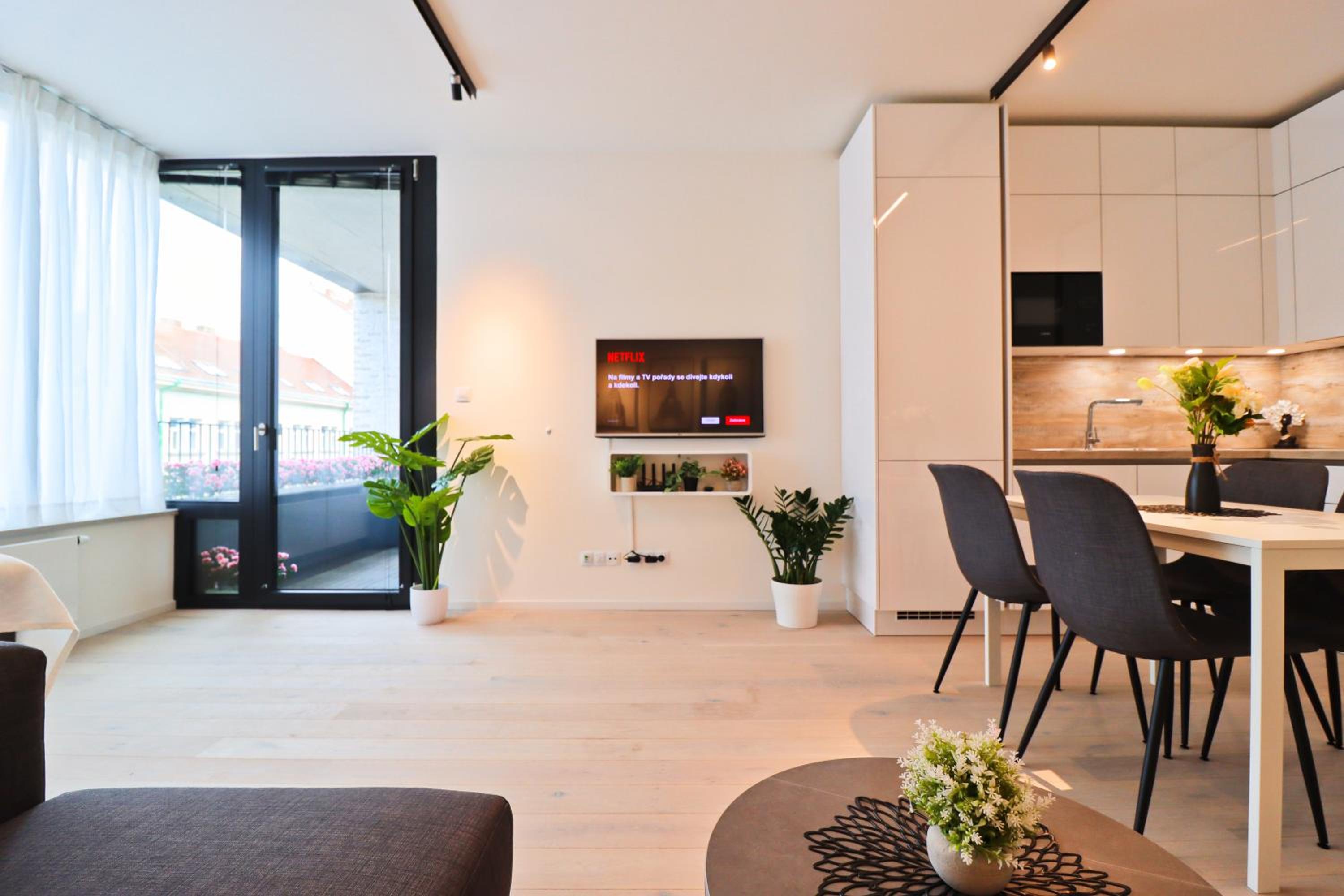 Sunny Apartment in Smichov, Prague 5
