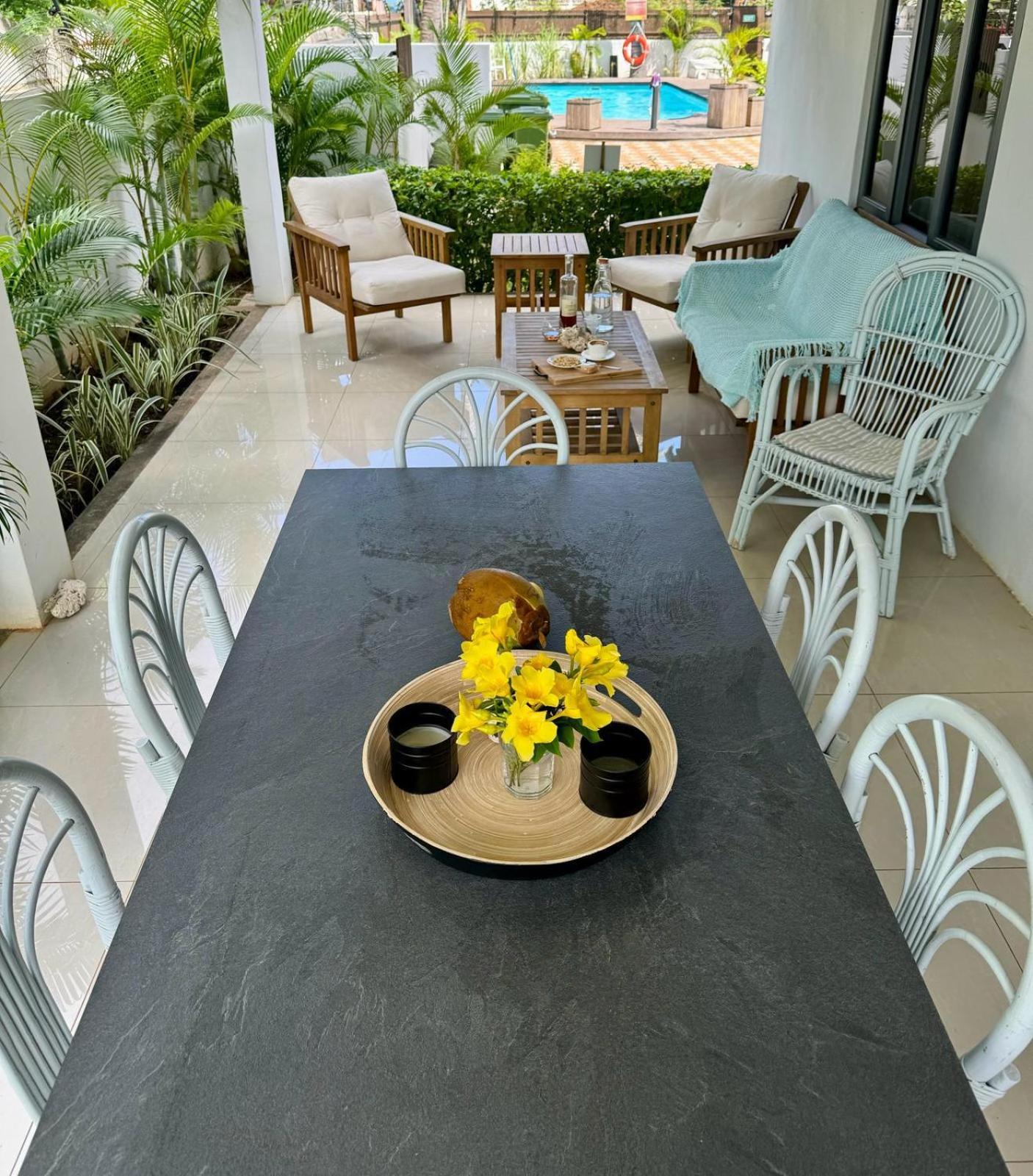 Beautiful beach apartment view 5