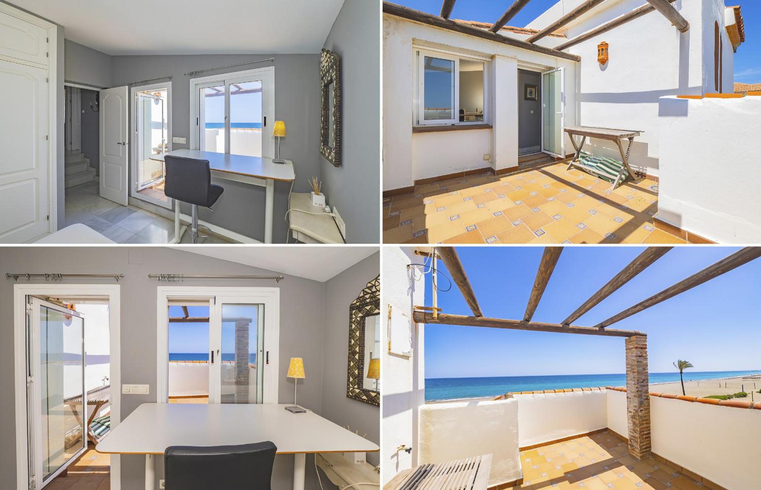 Cubo's Beachfront Marina de Casares House