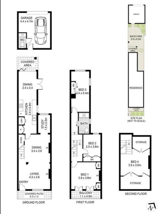4BR House with Garage near ICC & Darling Harbour & CBD
