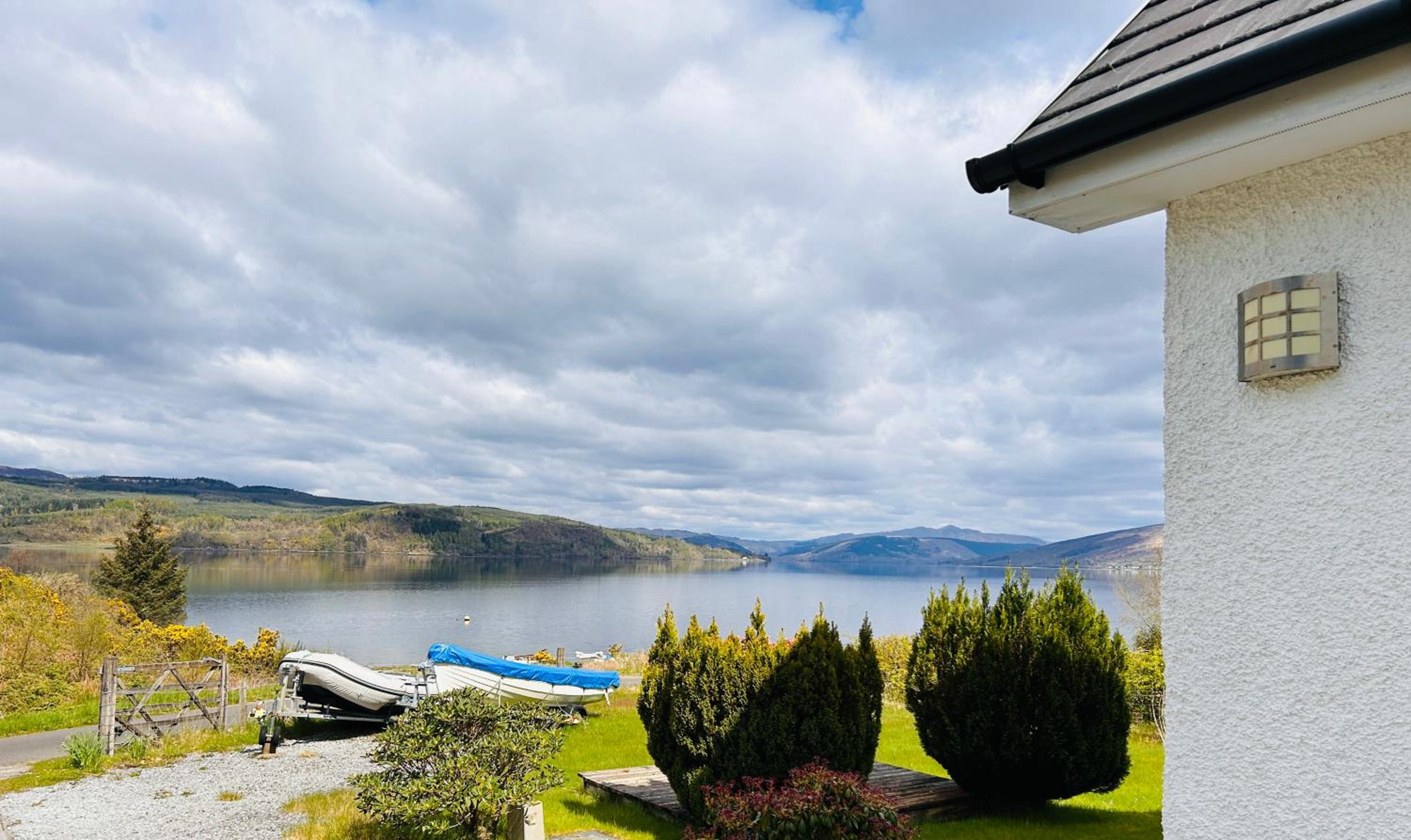 The Cottage, overlooking Loch Fyne