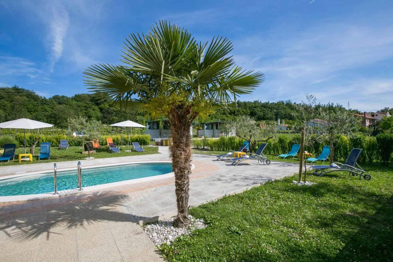 Apartment Romantik for max 4 people, kids friendly with playground and pool