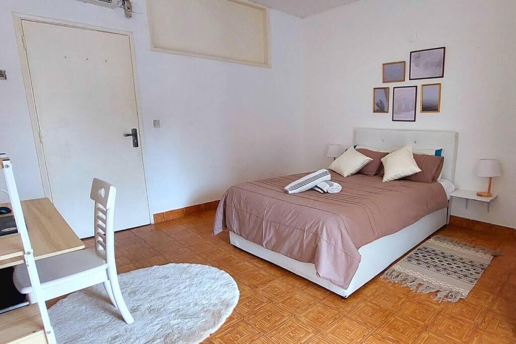 Pet friendly T1 sossegado c/ pátio espaçoso