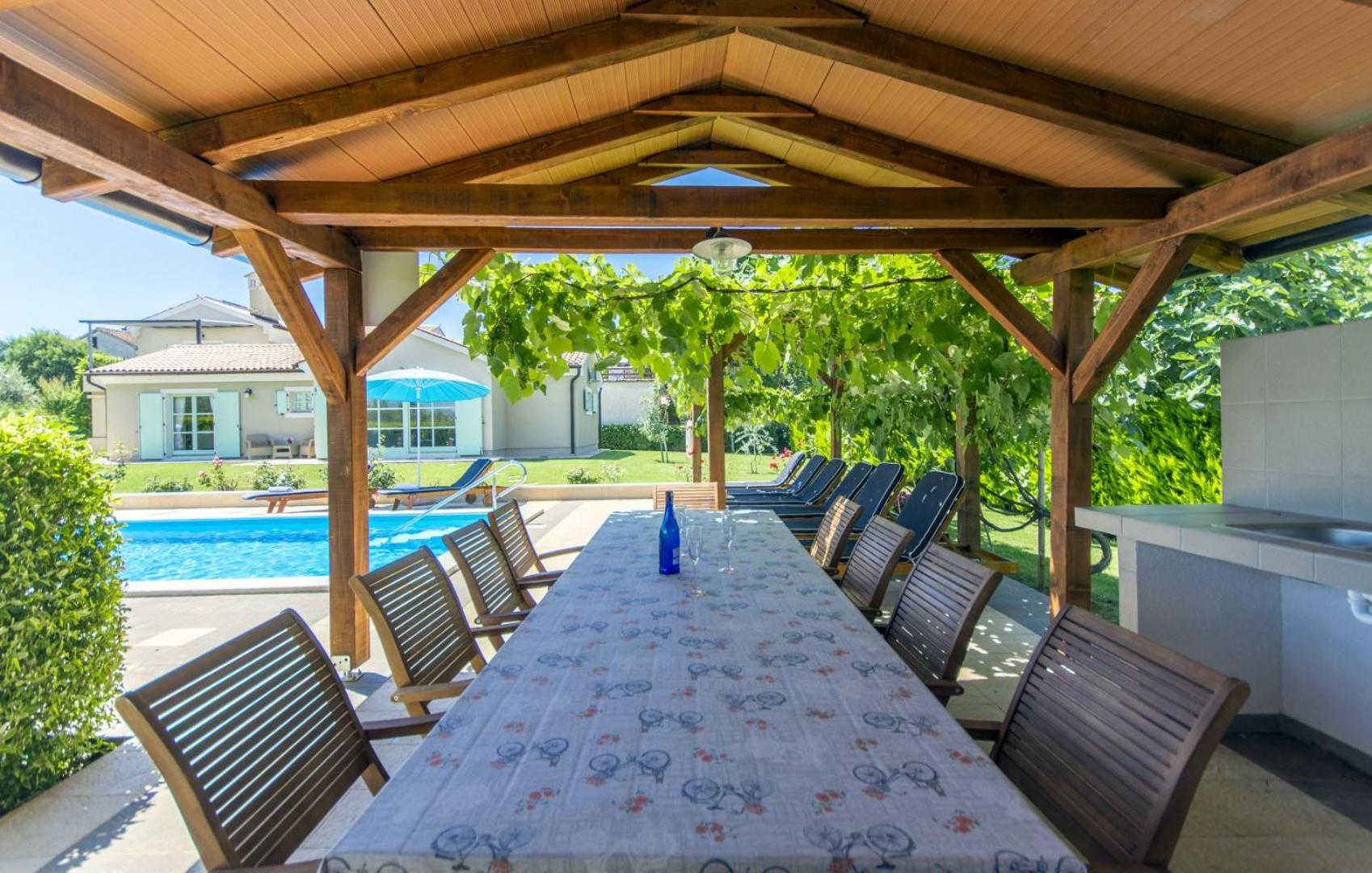 Beautiful Villa Judita with pool in Tar