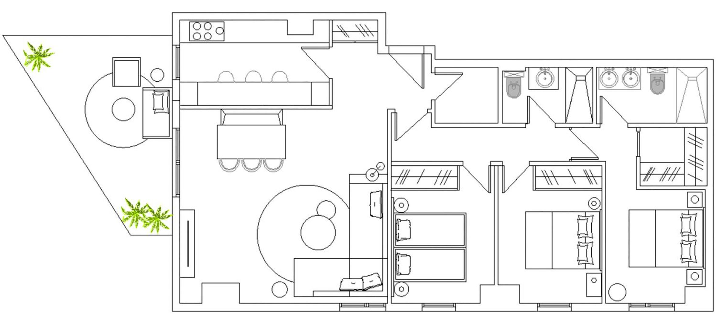 Cubo's Luxury Urban Sky Apartment 12