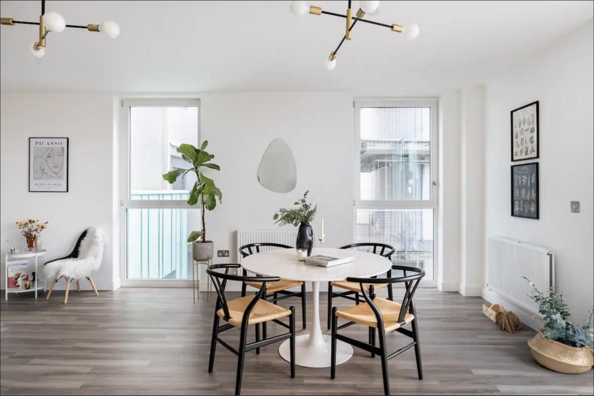 Scandi Style Flat in London with Private Terrace
