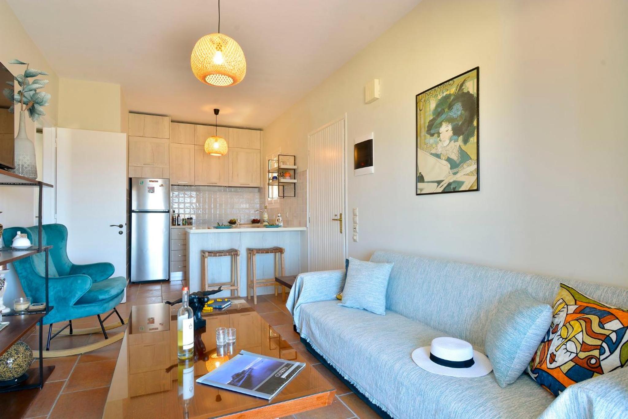 Two-bedroom Condo with Sea View in Glyfada view 3