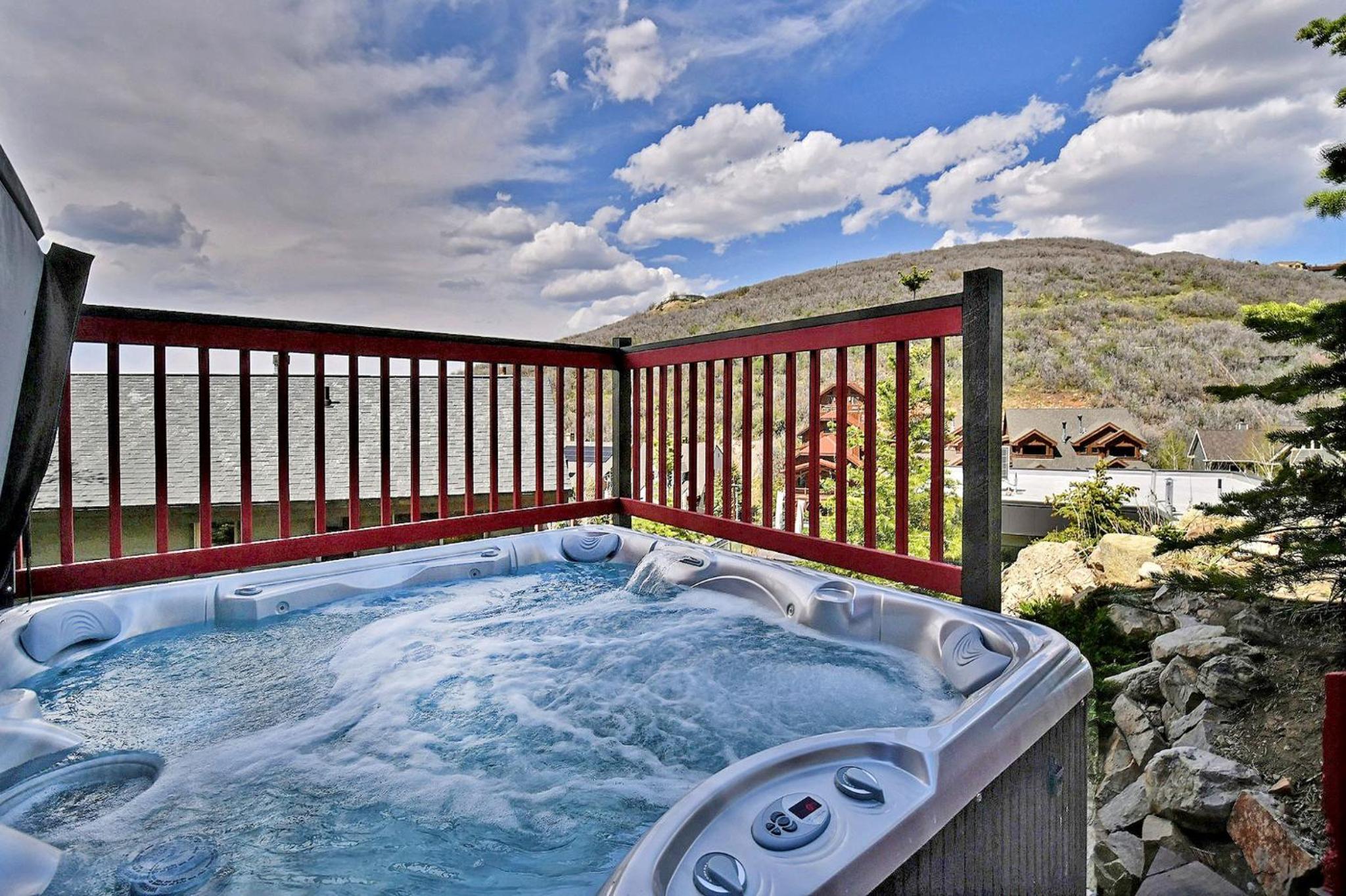 Park City Main Street with Hot Tub and Resort Views view 5