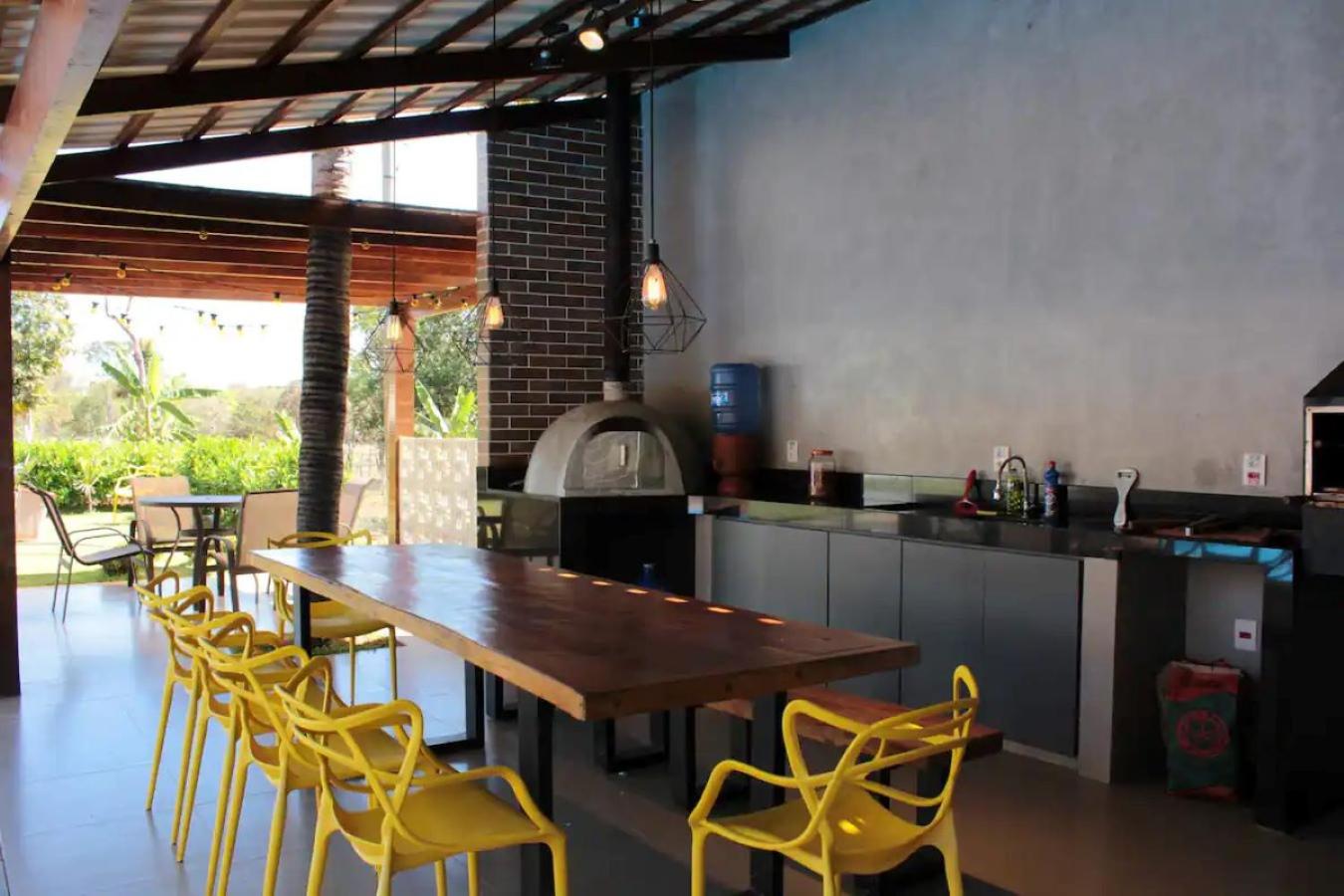 Casa na fazenda inteira ou quartos individuais no Hostel Recanto da Felicidade Paraopeba