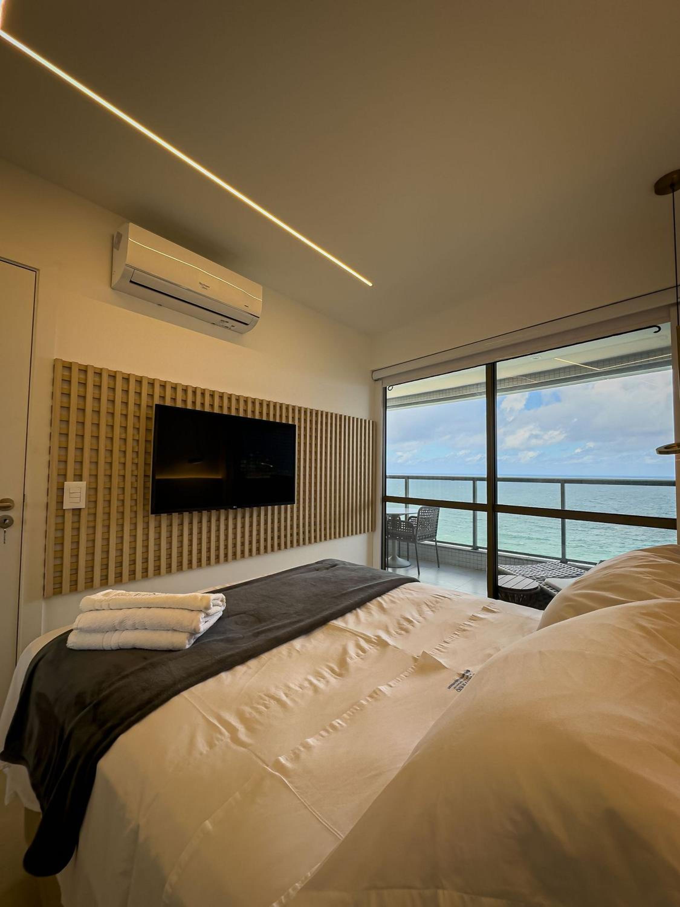 Apartamento de Luxo com vista mar na Ondina