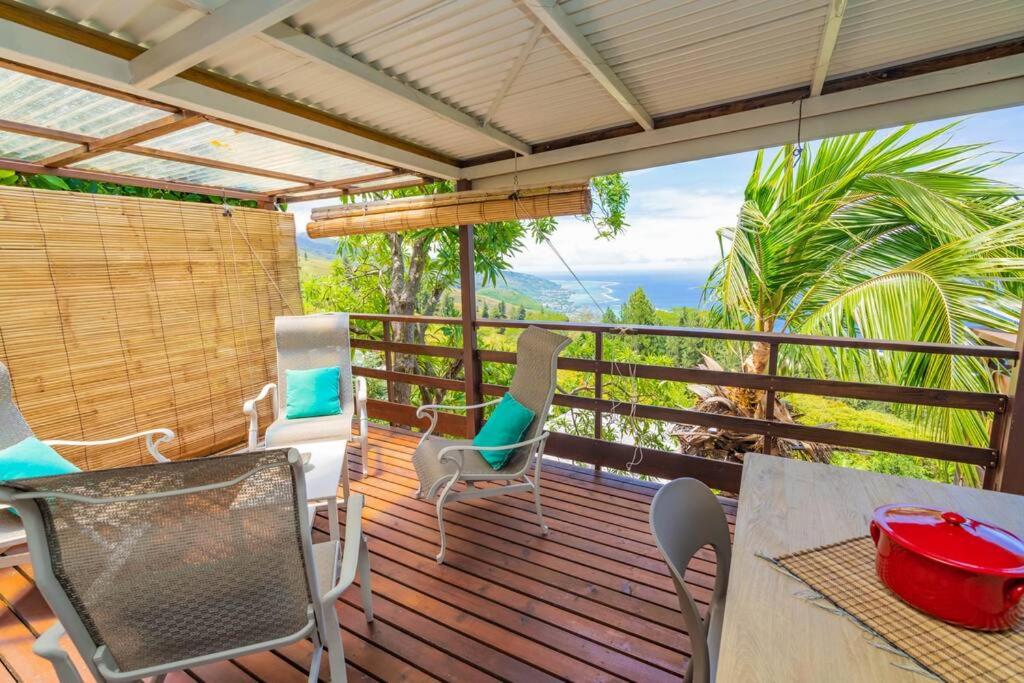 Bungalow Poerava Punaauia view 2