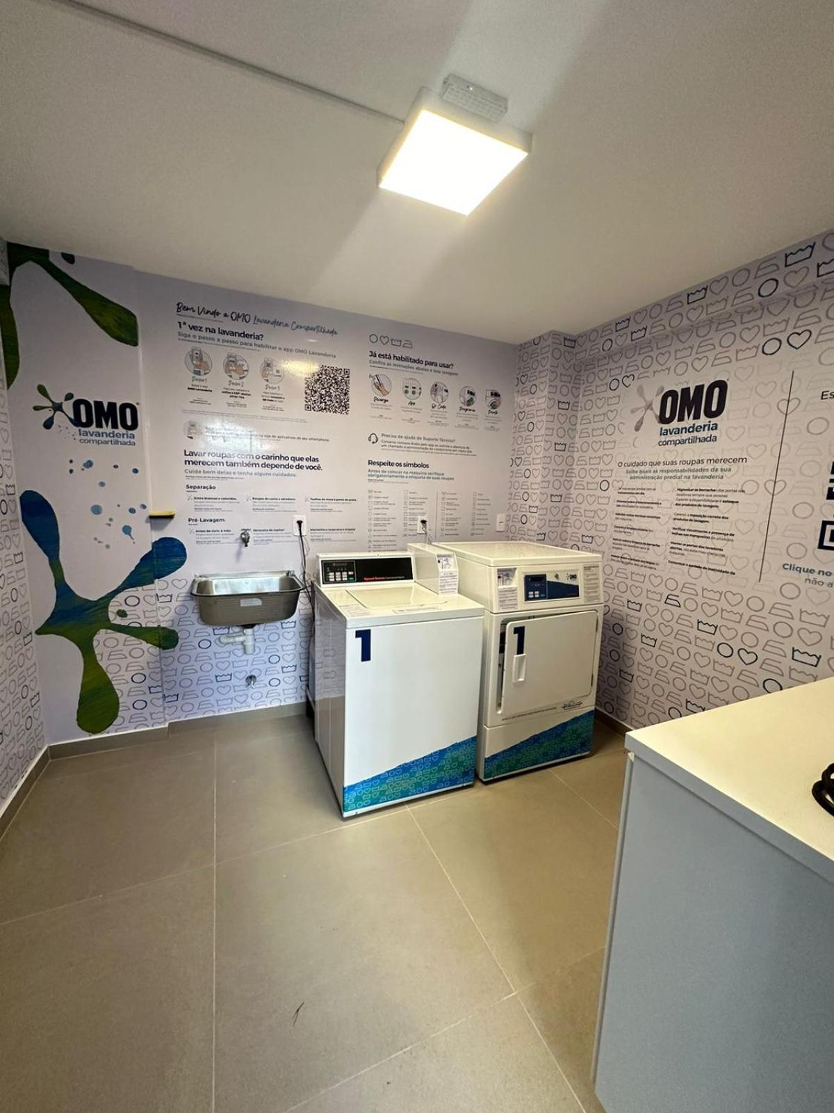 Studio central com lazer e spa