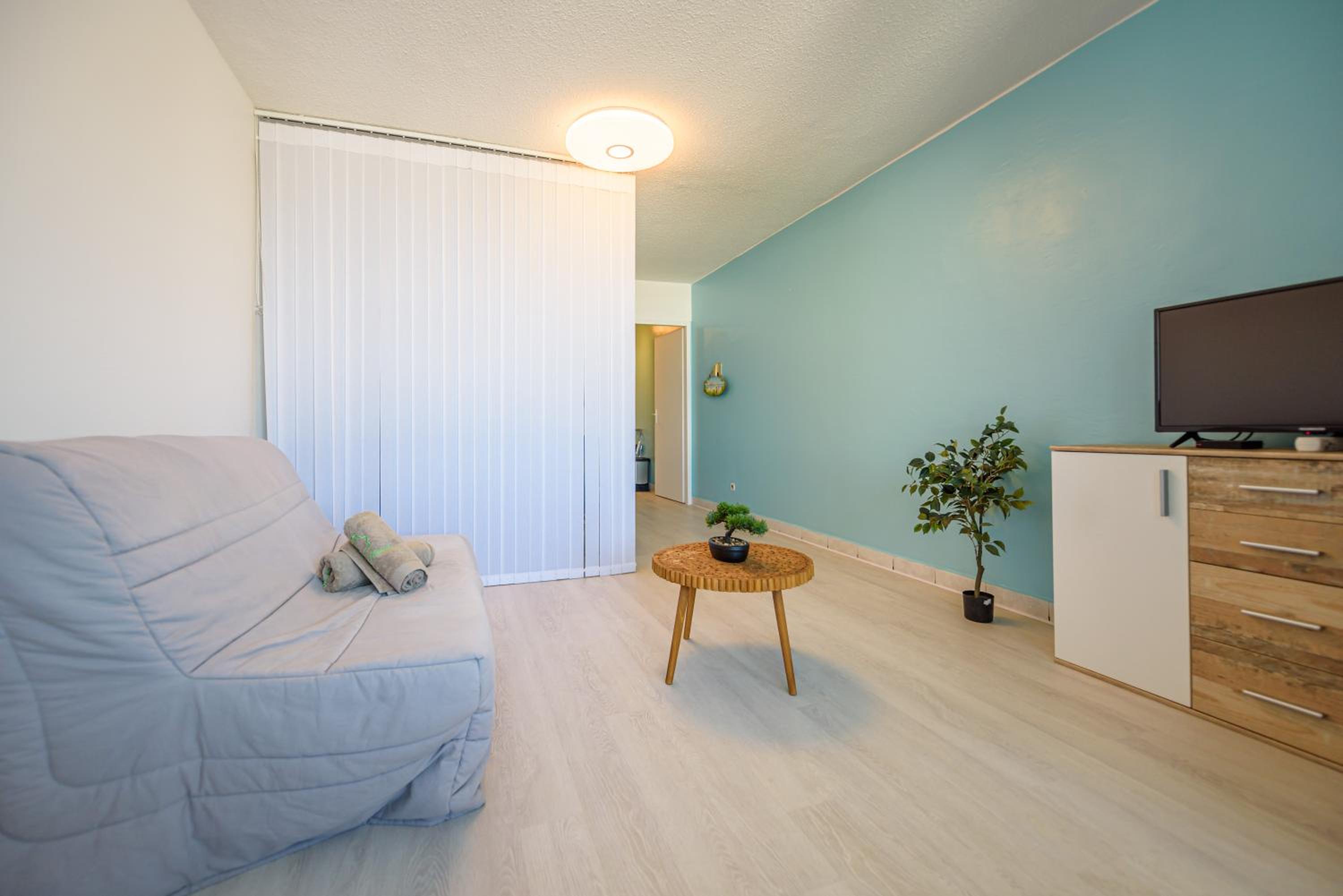 Kaz Rivage - T2 cosy près des plages de St-Gilles