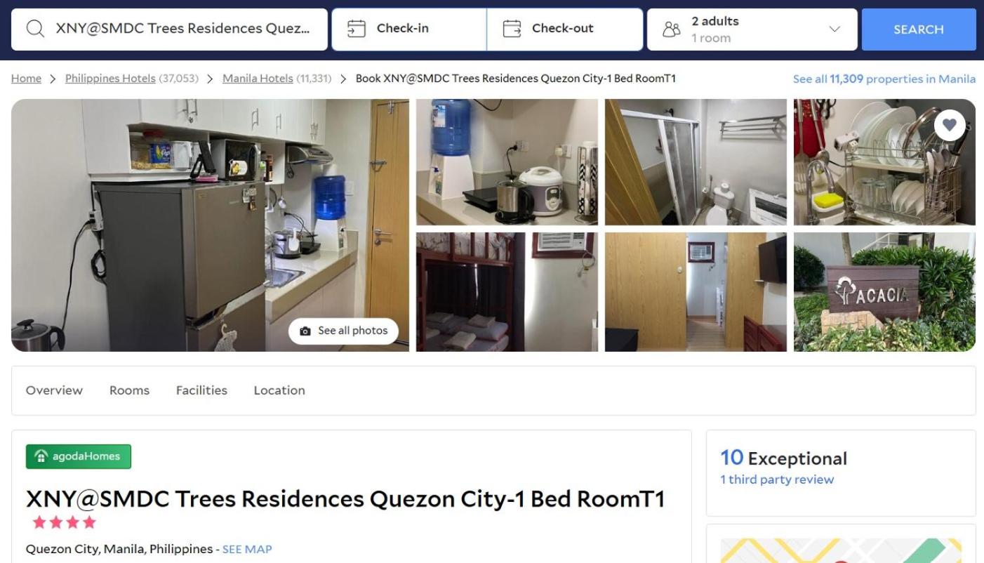 XnY@SMDCTreesResidences1BedT1 Fairview Quezon City view 5