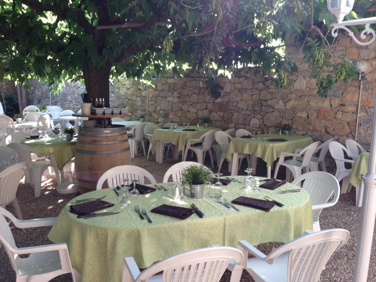 outdoor BBQ area