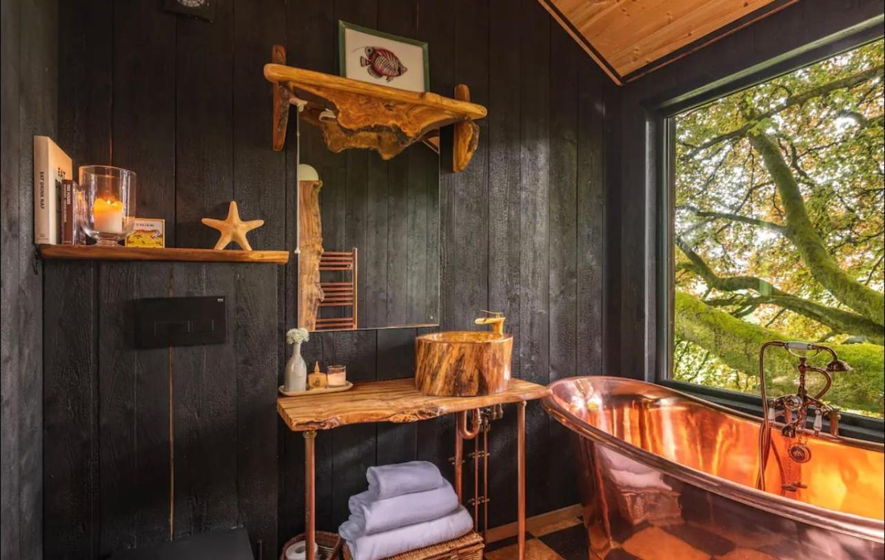 Unique Secluded Romantic Treehouse in Cornwall, sleeps 2