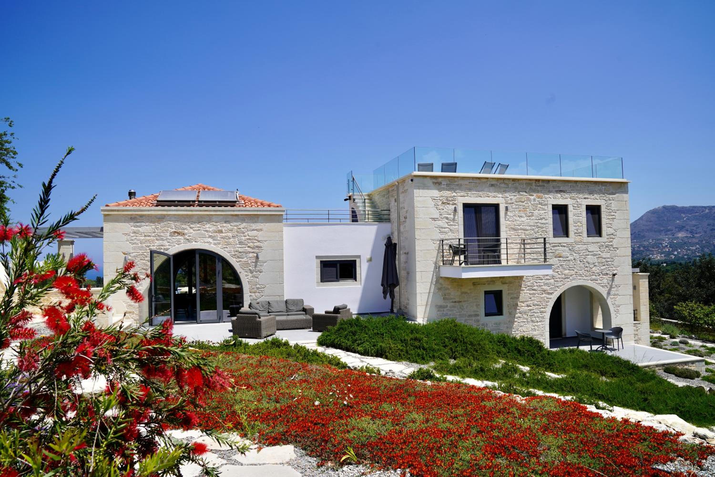 Villa Annie Crete - Private Luxury Villa with Sea and Mountain Views view 3