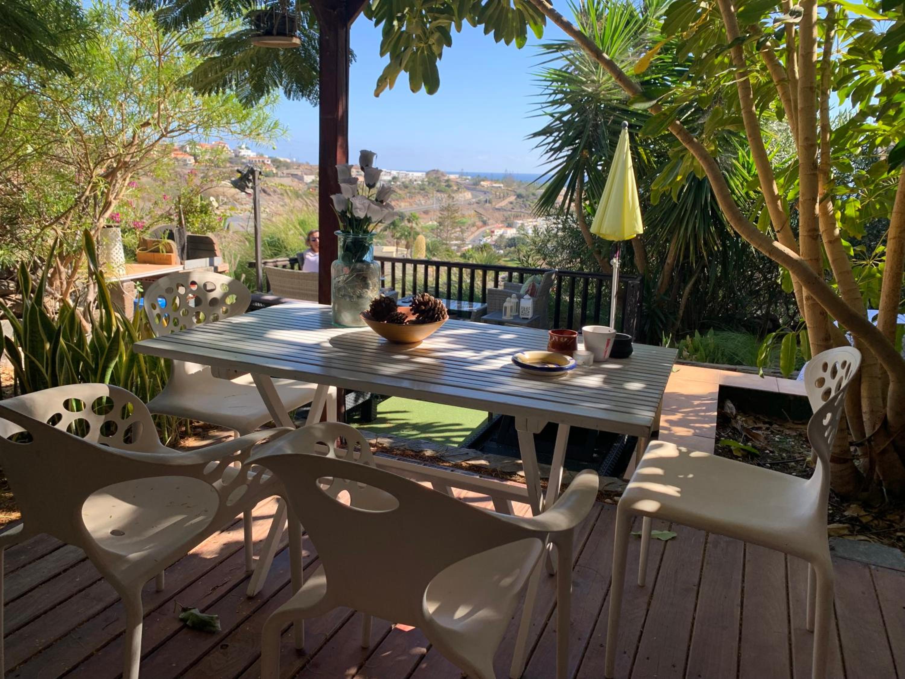 jardin vista mar