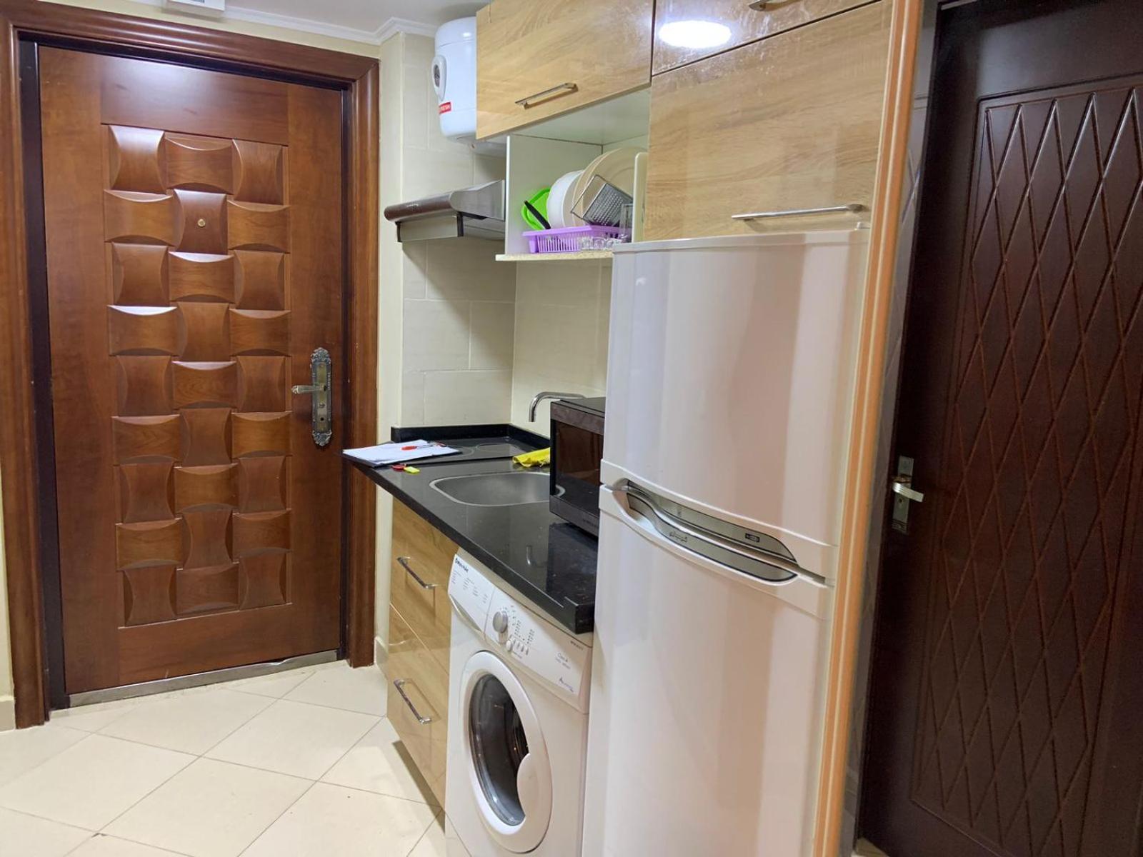 Sea view studio with private beach in Gravity Hotel Hurghada