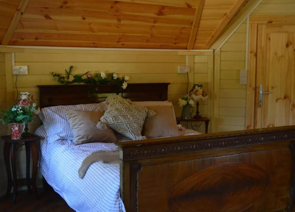 Apple blossom glamping view 3