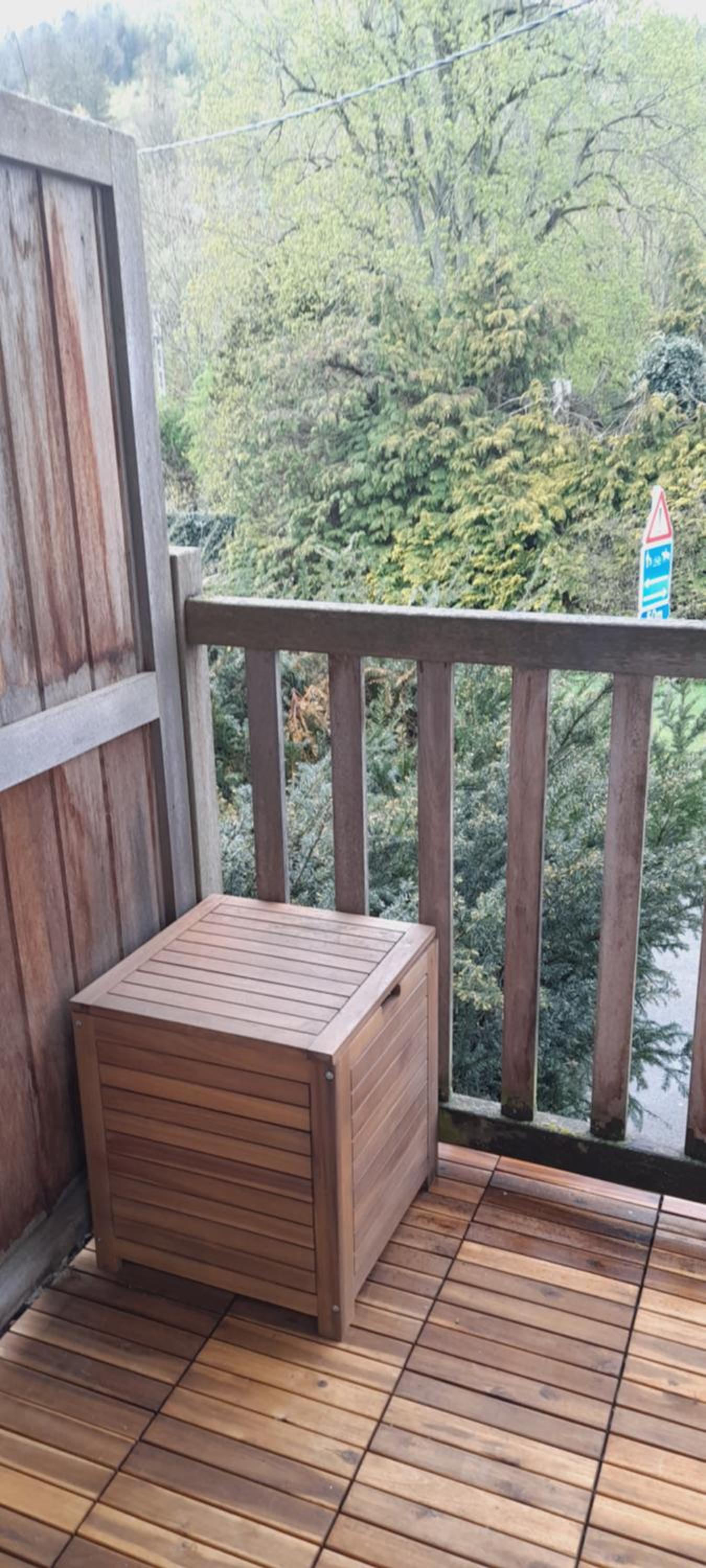 Vue sur la forêt à proximité de la gare