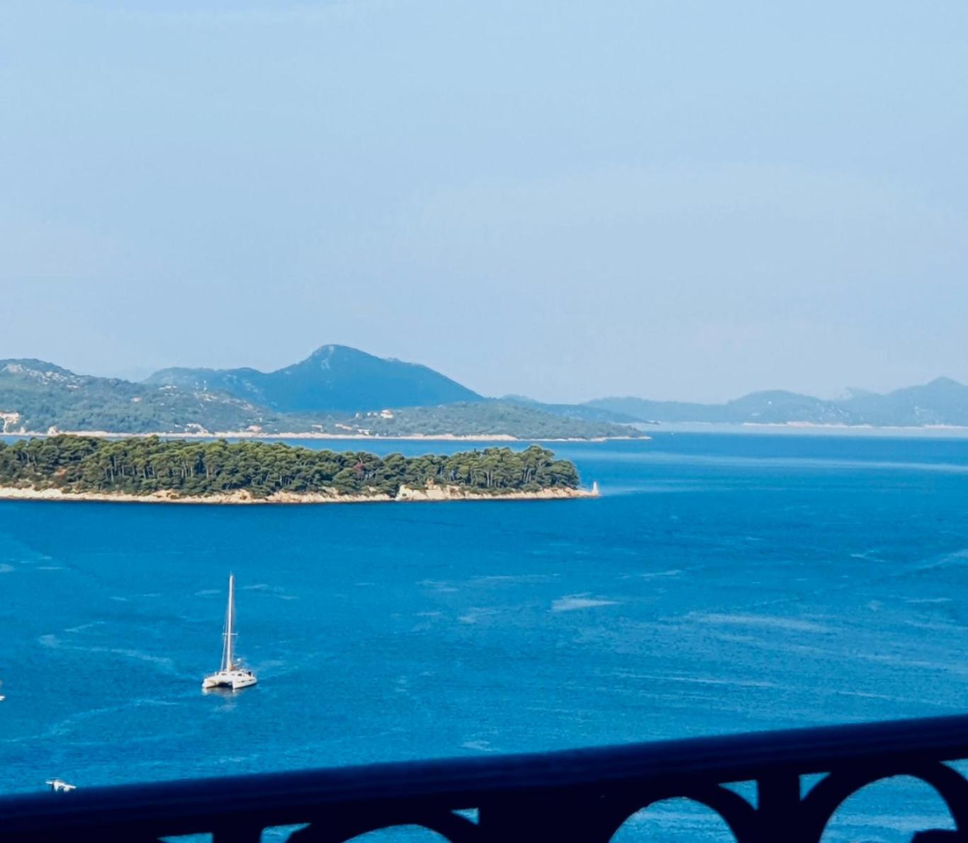 Dalmatian House, spacious stone terraces, balcony , views