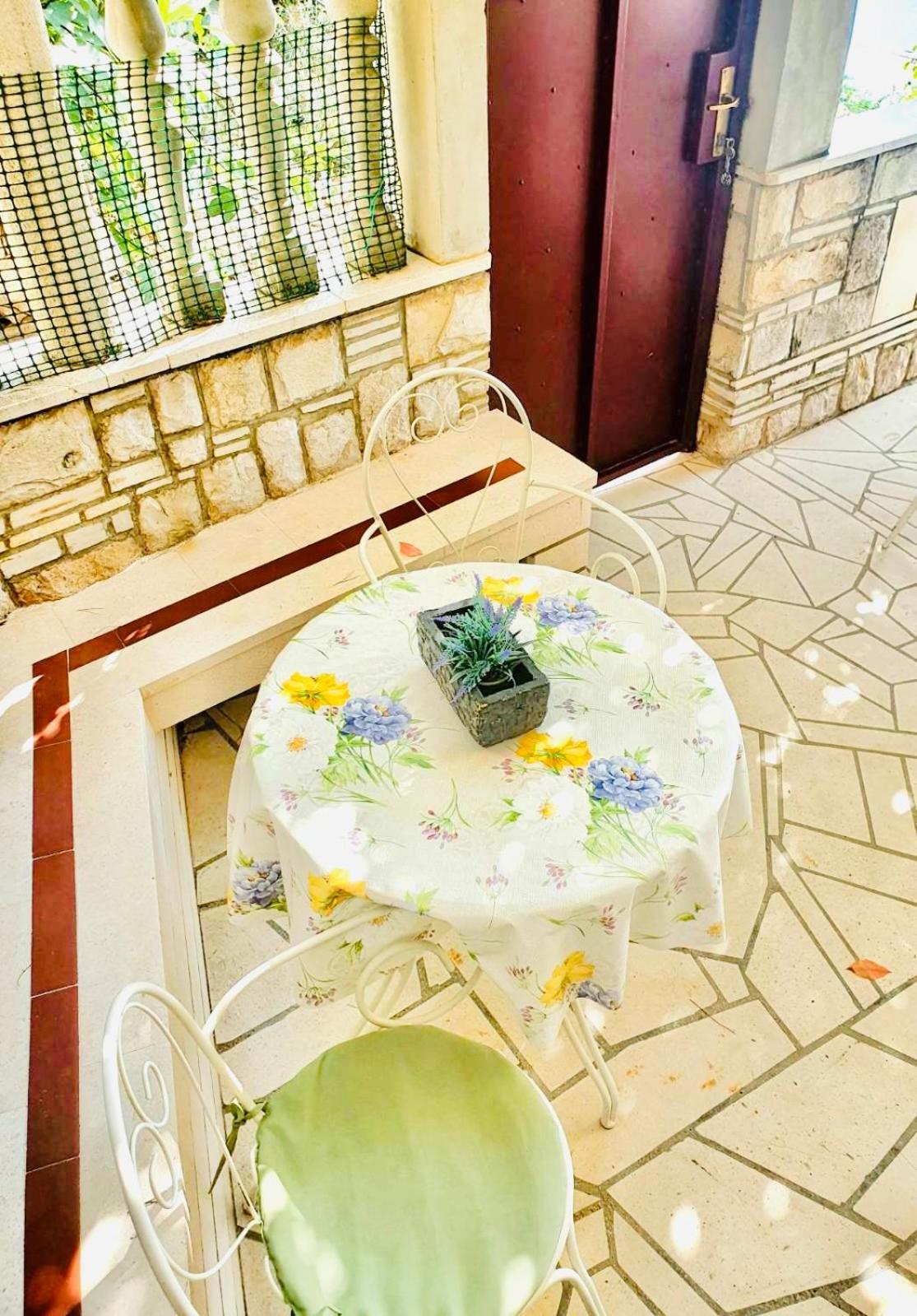 Dalmatian House, spacious stone terraces, balcony , views
