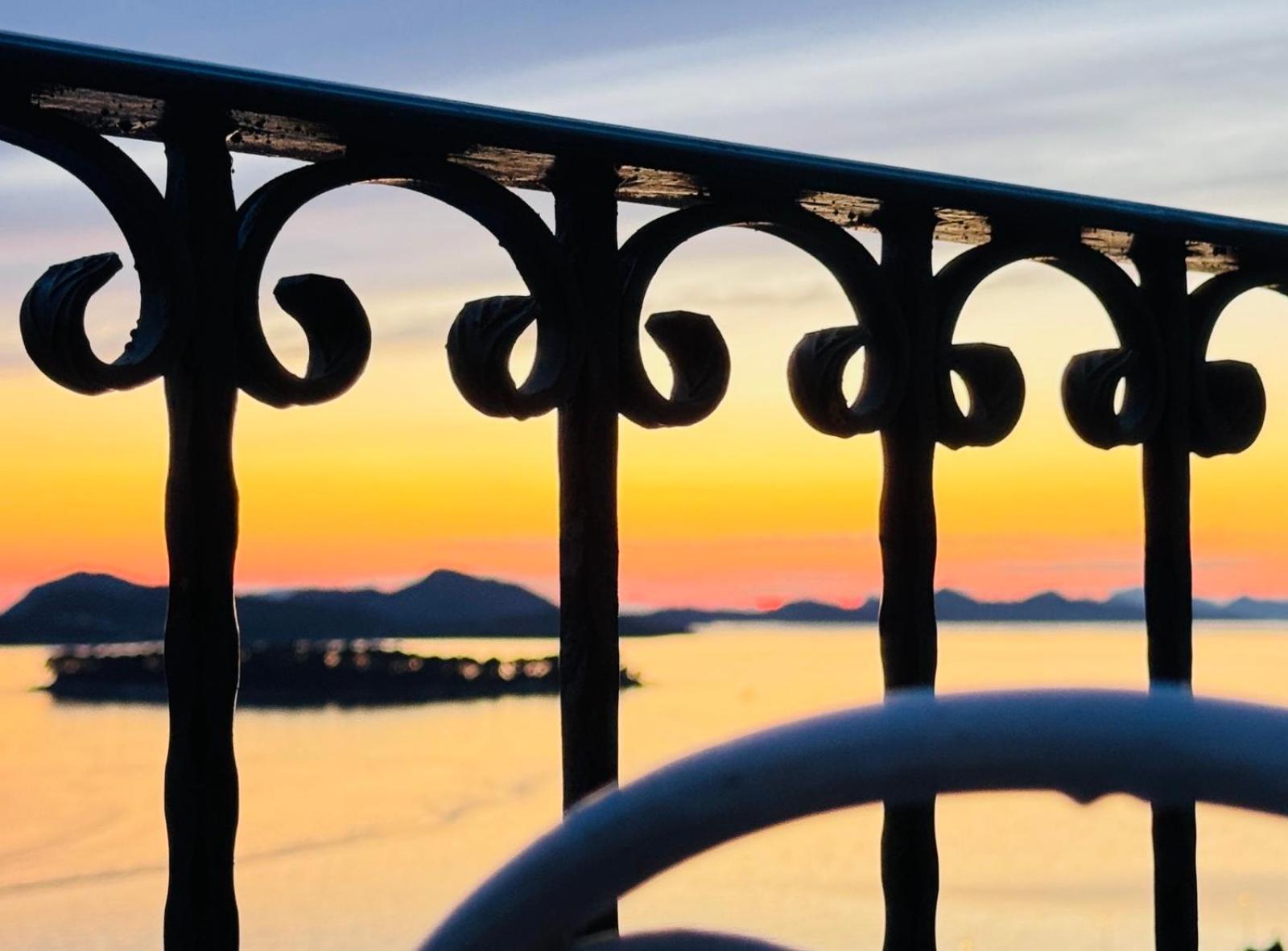 Dalmatian House, spacious stone terraces, balcony , views