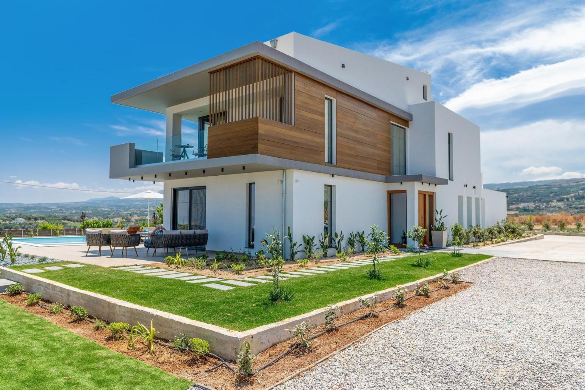 Exclusive Crete Villa | 4 Bedrooms | Villa Blue | Lavish Interiors | Infinity Pool | Incredible Sea Views | Terrace with BBQ | Gym | Rethymno view 3
