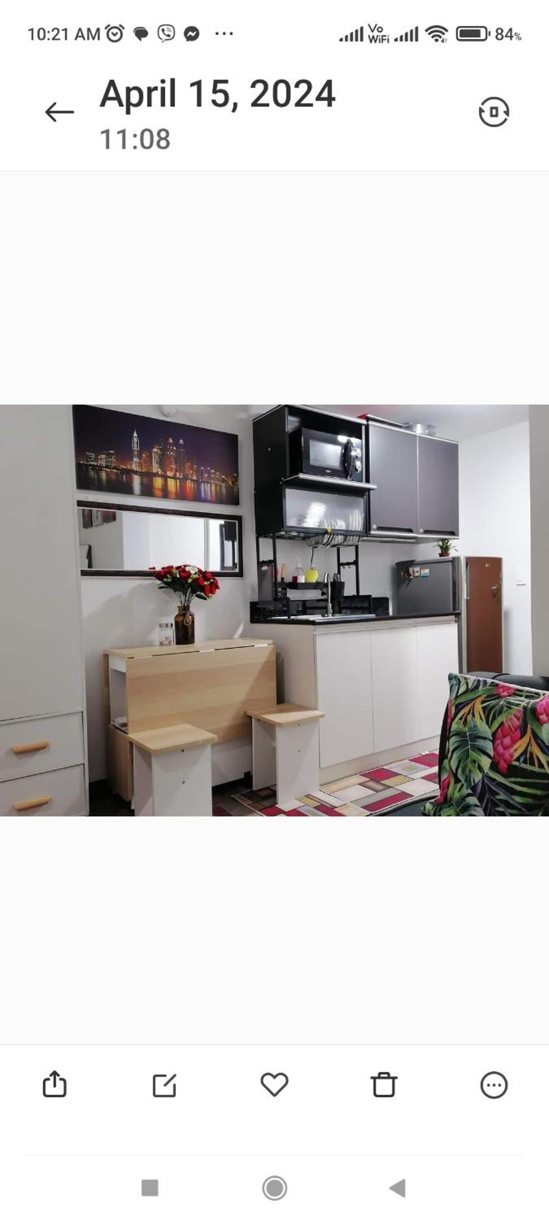 New Cozy Fully Furnished Studio for Staycation view 4