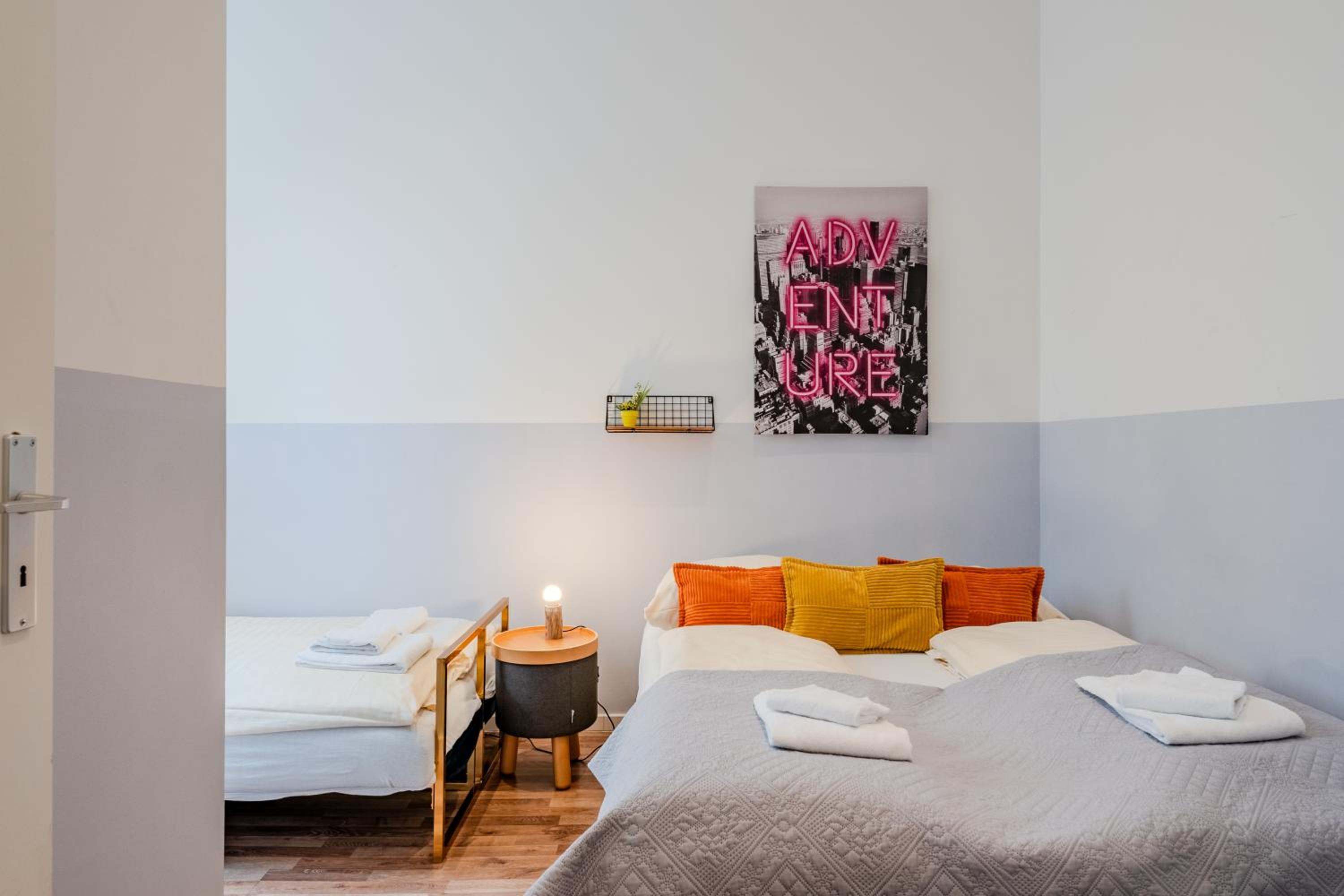 Apartment mit Fitness- und Spielbereich