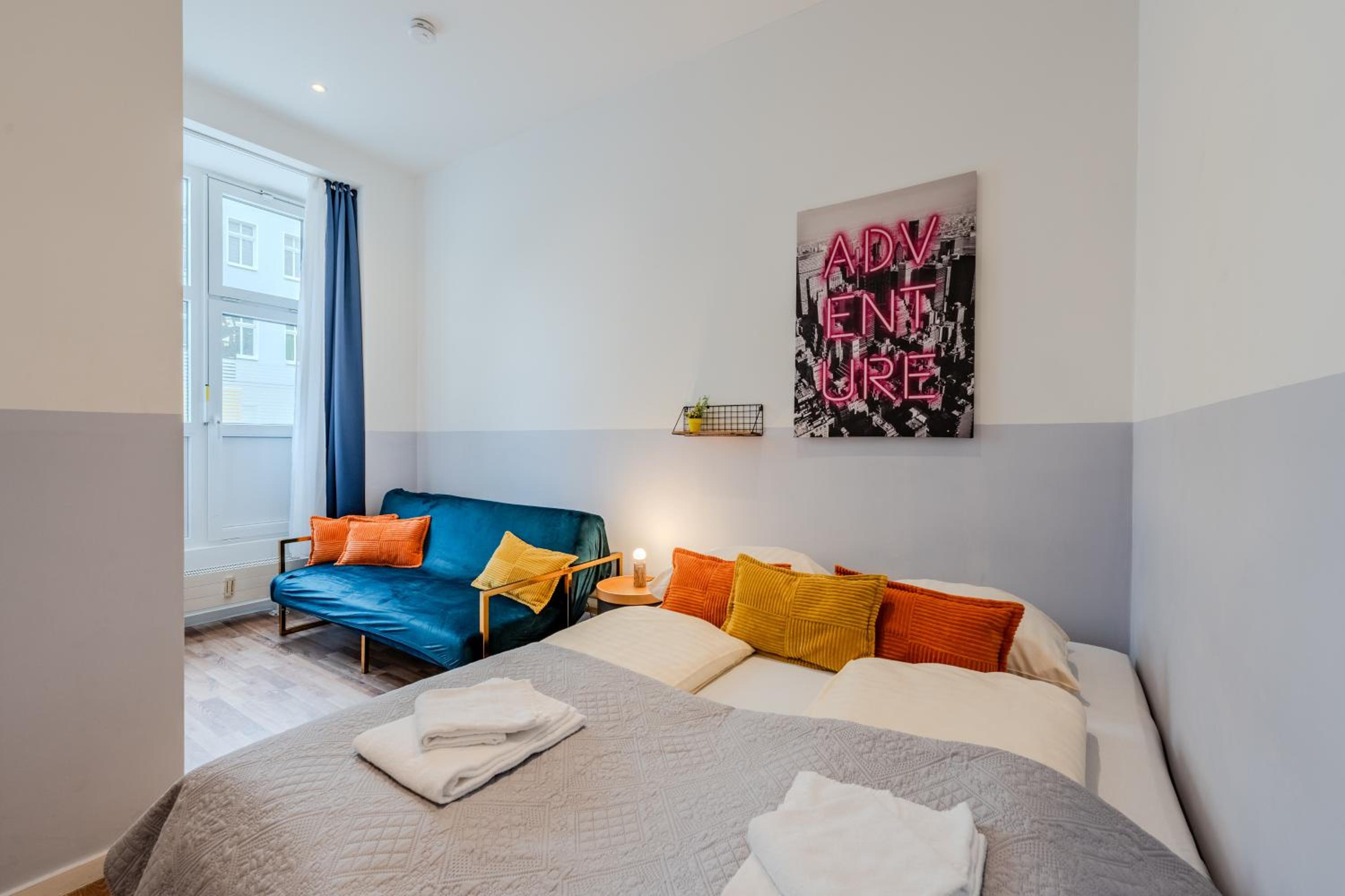Apartment mit Fitness- und Spielbereich