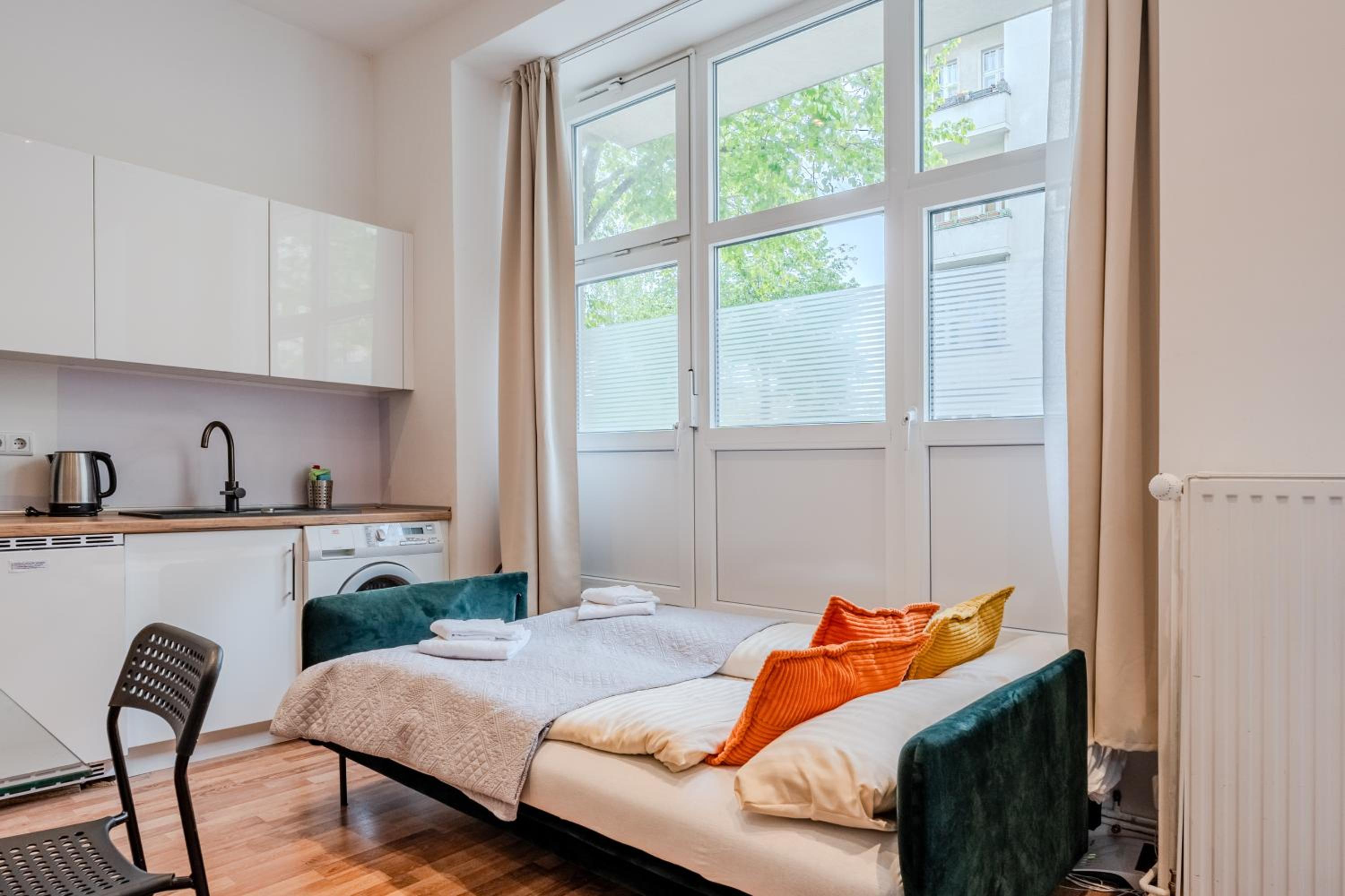 Apartment mit Fitness- und Spielbereich