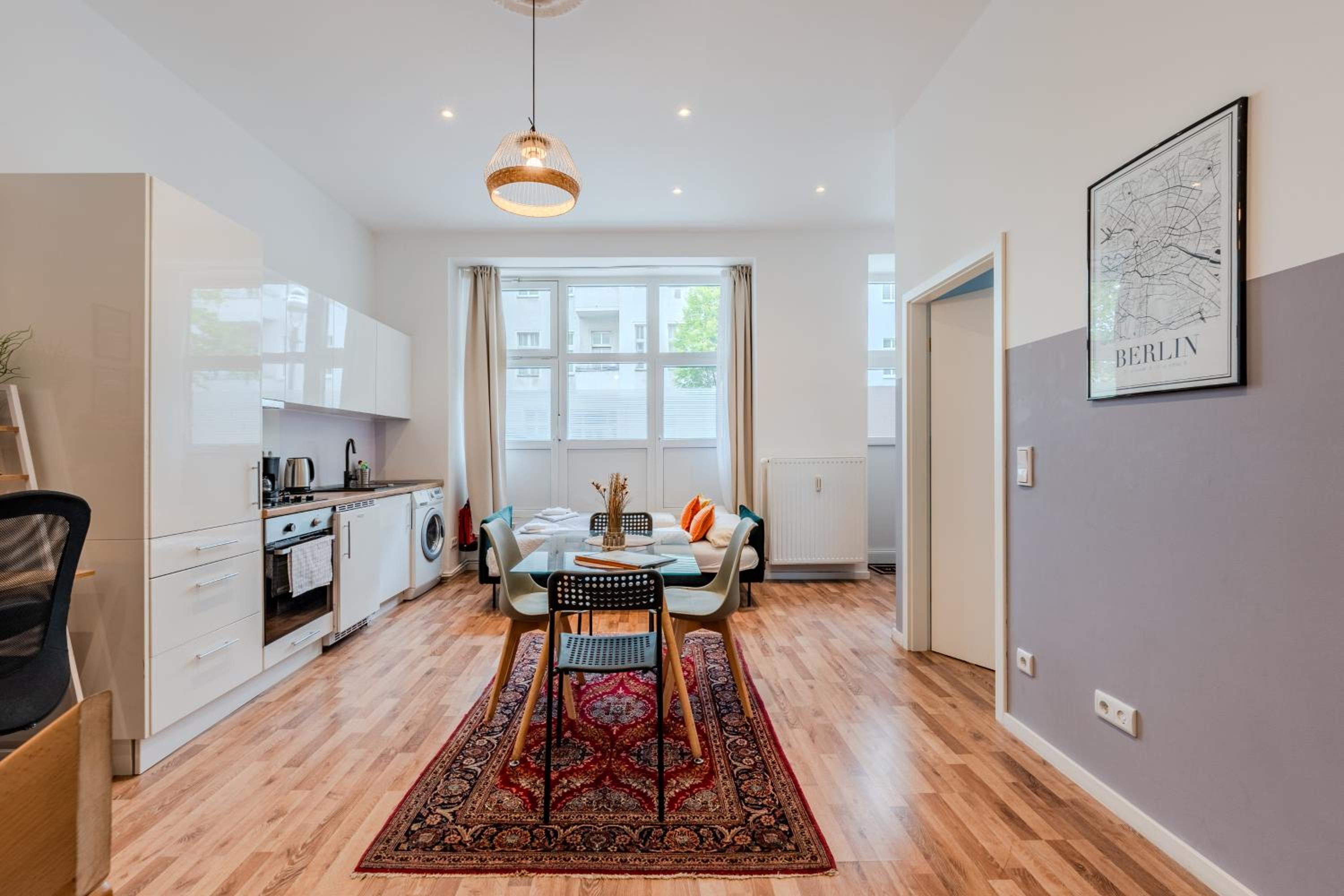 Apartment mit Fitness- und Spielbereich