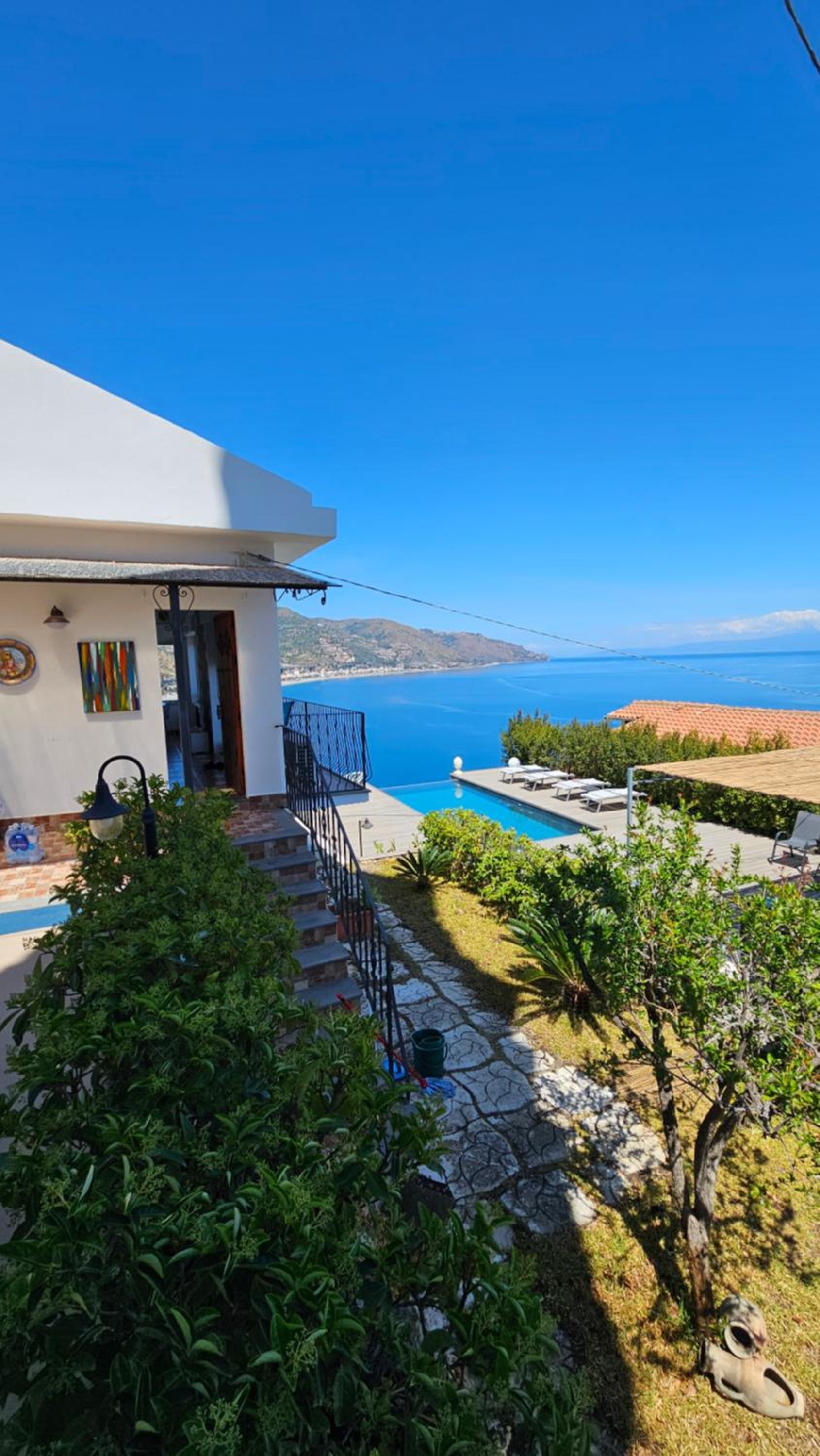 Blue mood Taormina home , Sea view and pool view 3