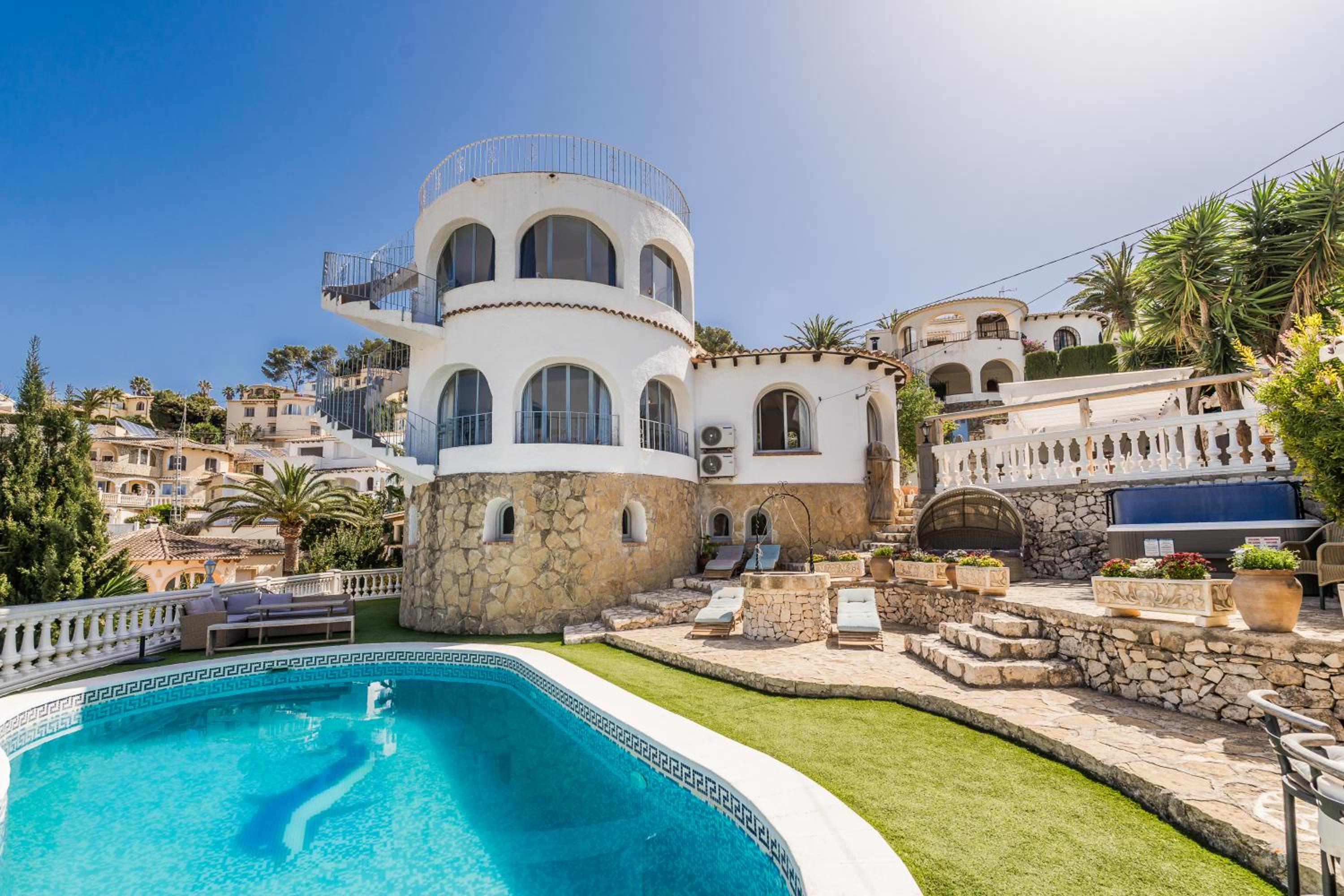 Beautiful Casa au Lilas Rosa, Benissa Costa view 2