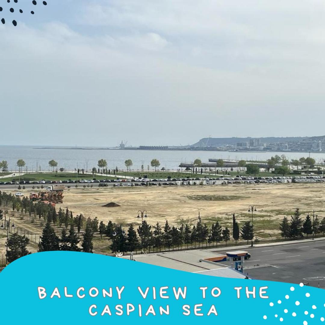 New modern apartment with stunning sea views,near Nizami street