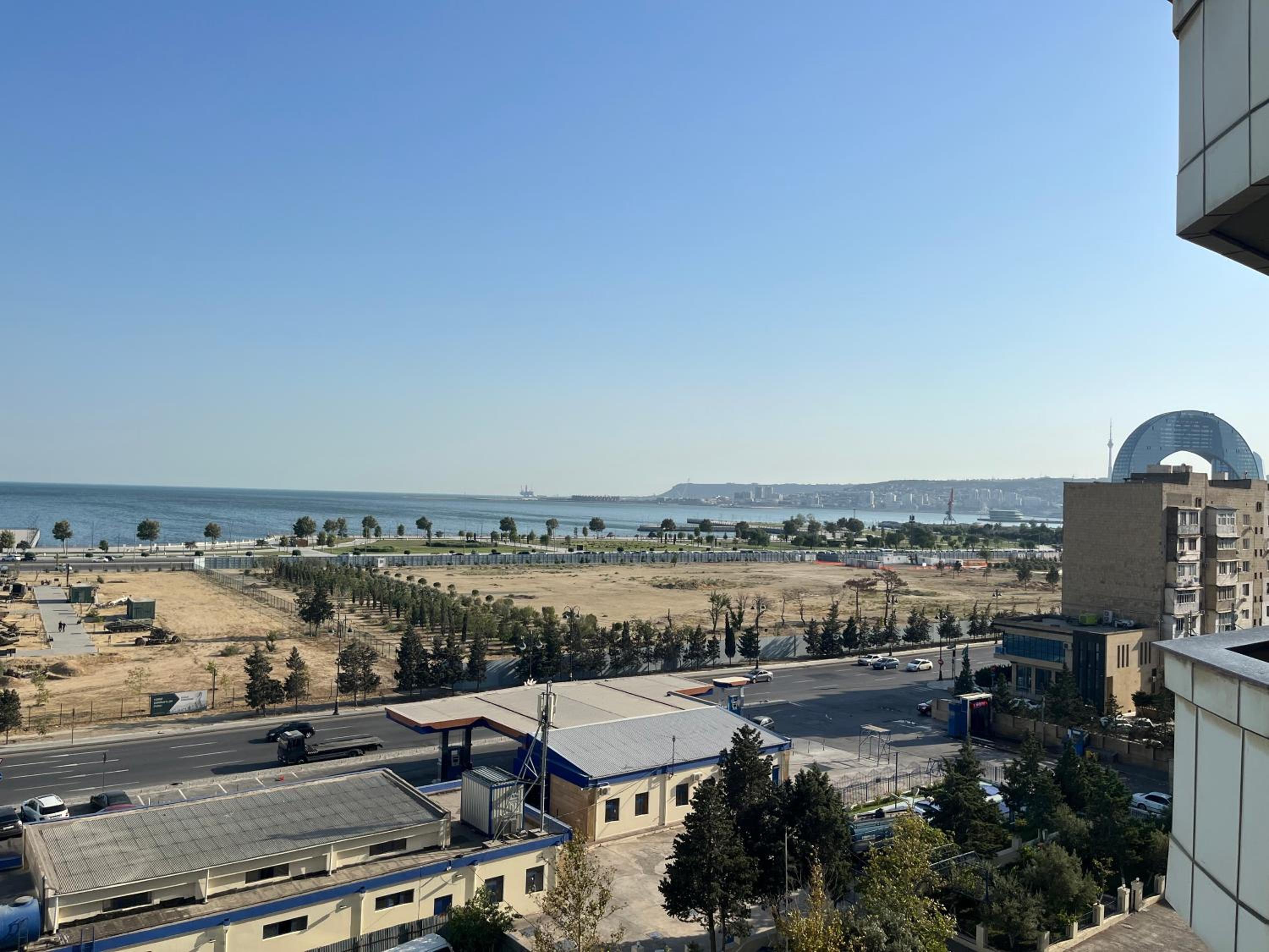 New modern apartment with stunning sea views,near Nizami street