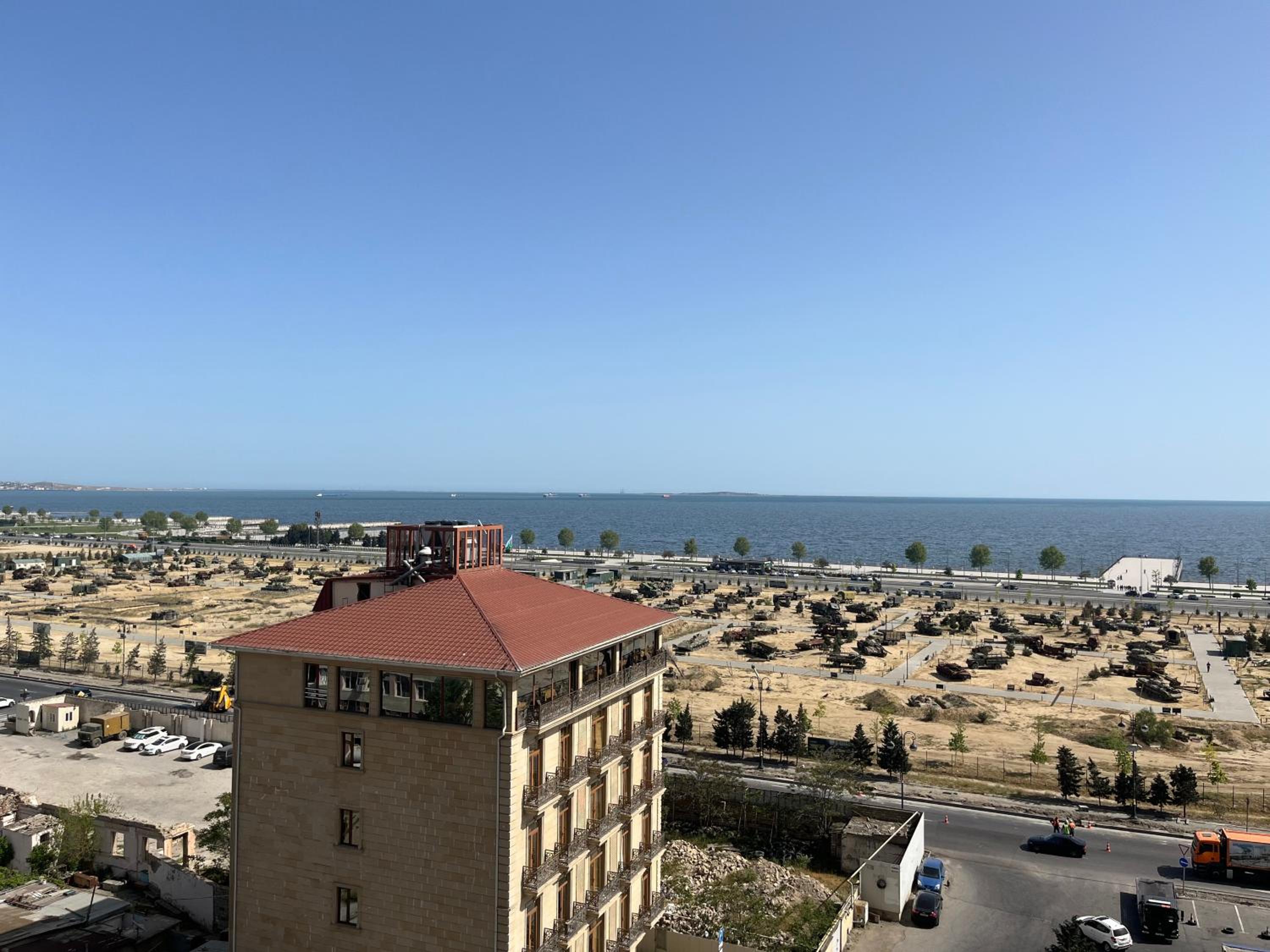 New modern apartment with stunning sea views,near Nizami street