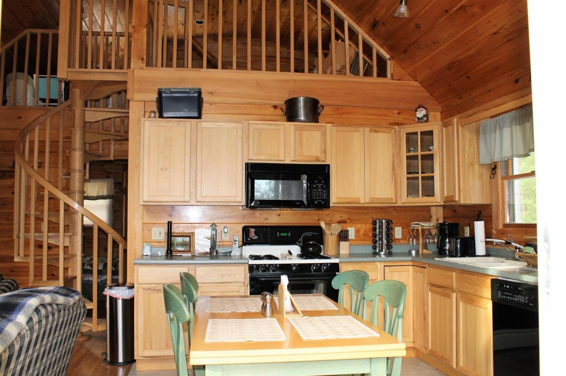 Log Cabin on Saltwater Cove view 3