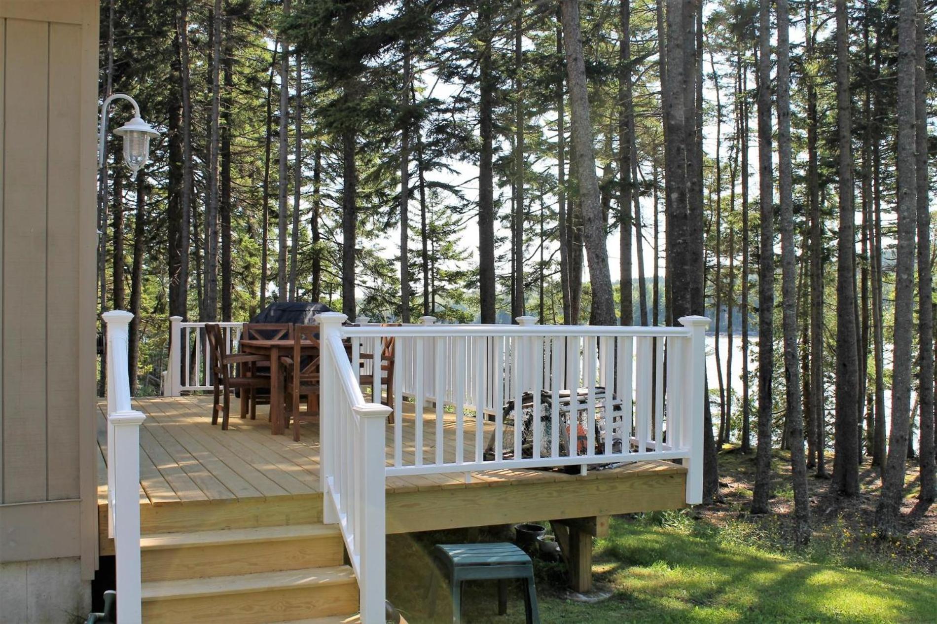 Sunset Cove Cottage private beach view 3